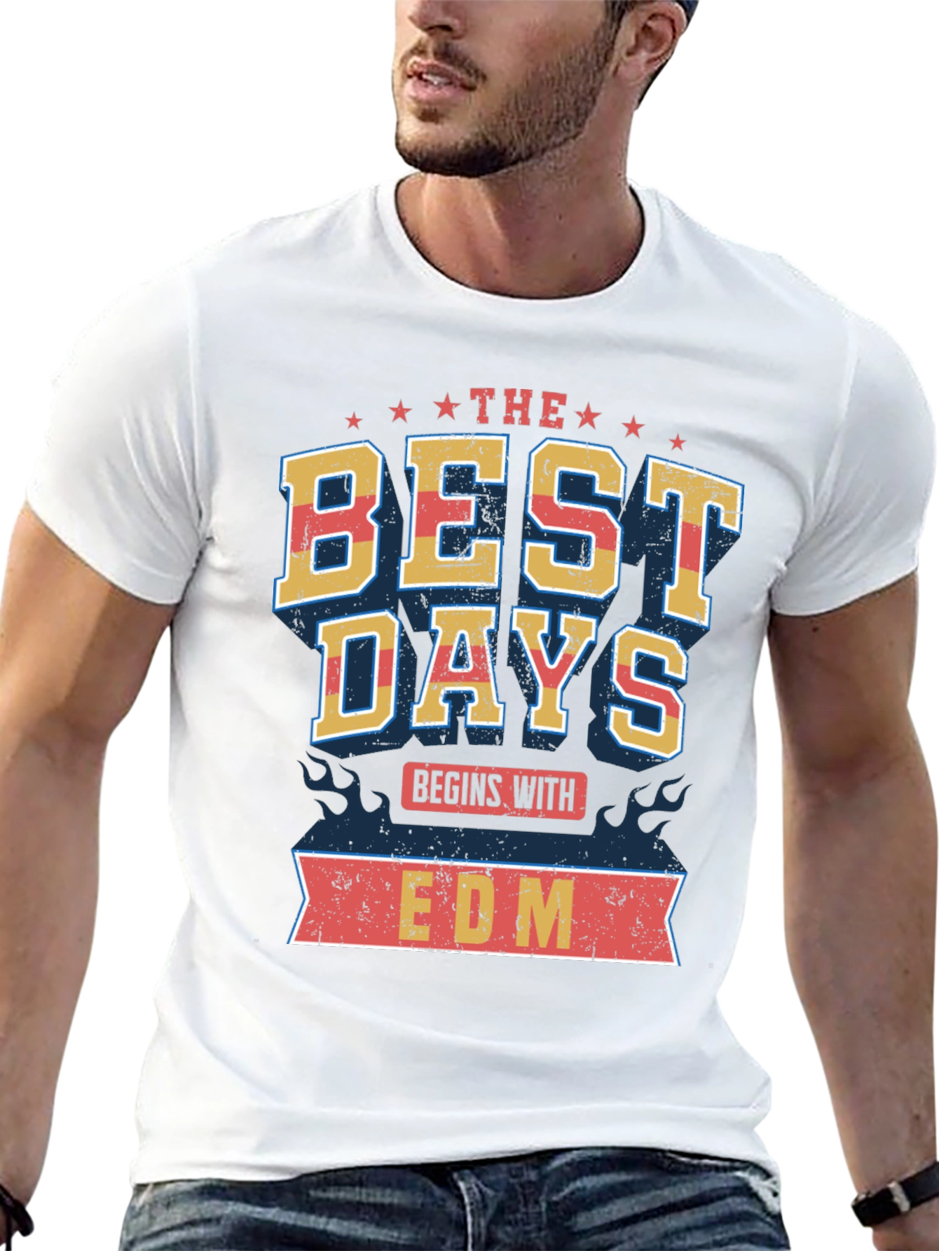 The Best Days Begin with EDM T-Shirt