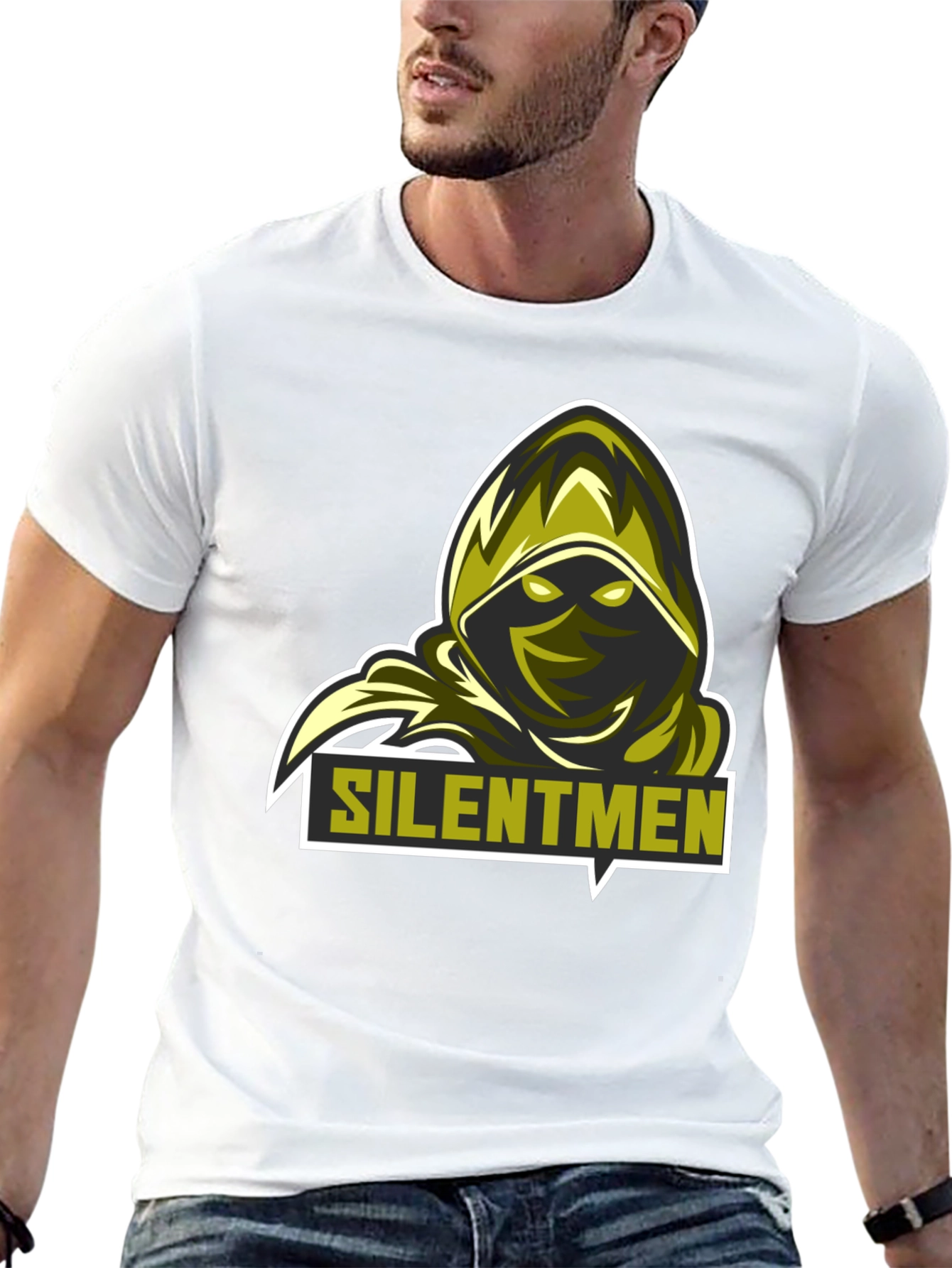 Silentmen Graphic Tee - Mens Black T-Shirt