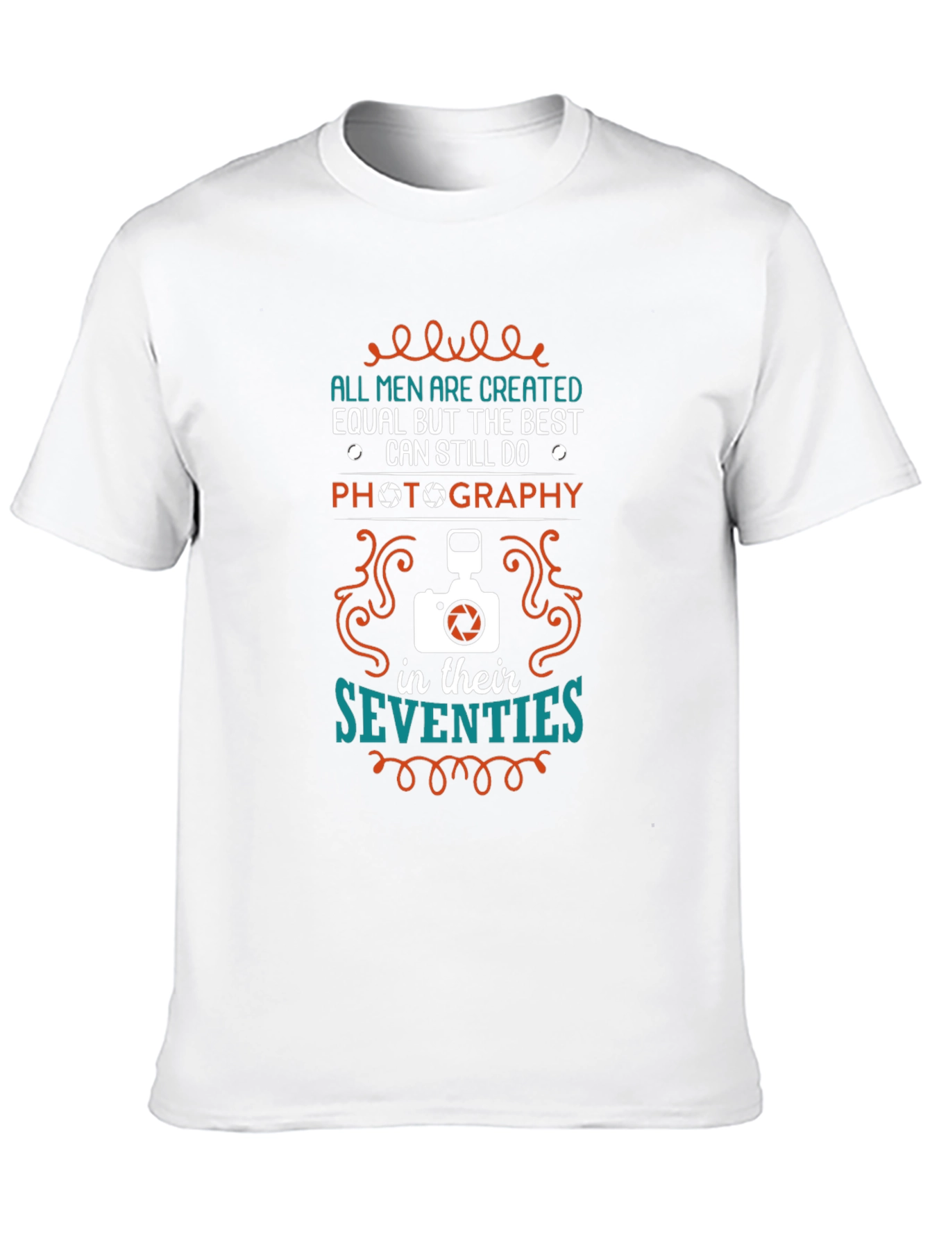 Photography in Seventies Mens T-Shirt