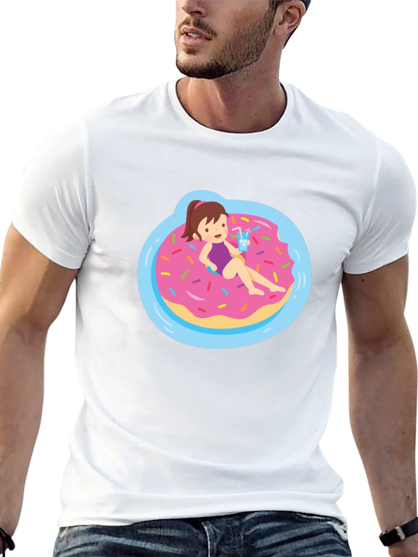 Fun Donut Float T-Shirt