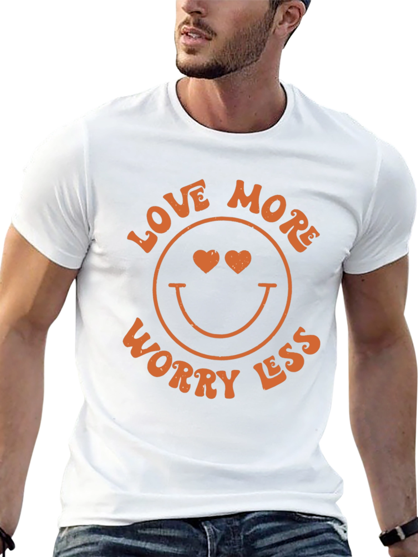 Love More Worry Less Graphic Tee