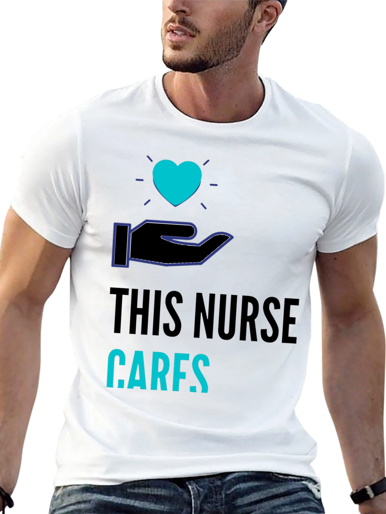 This Nurse Cares T-Shirt