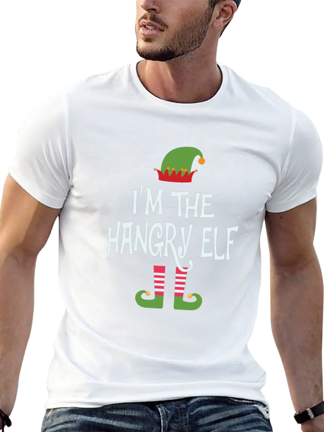 Hangry Elf Christmas T-Shirt