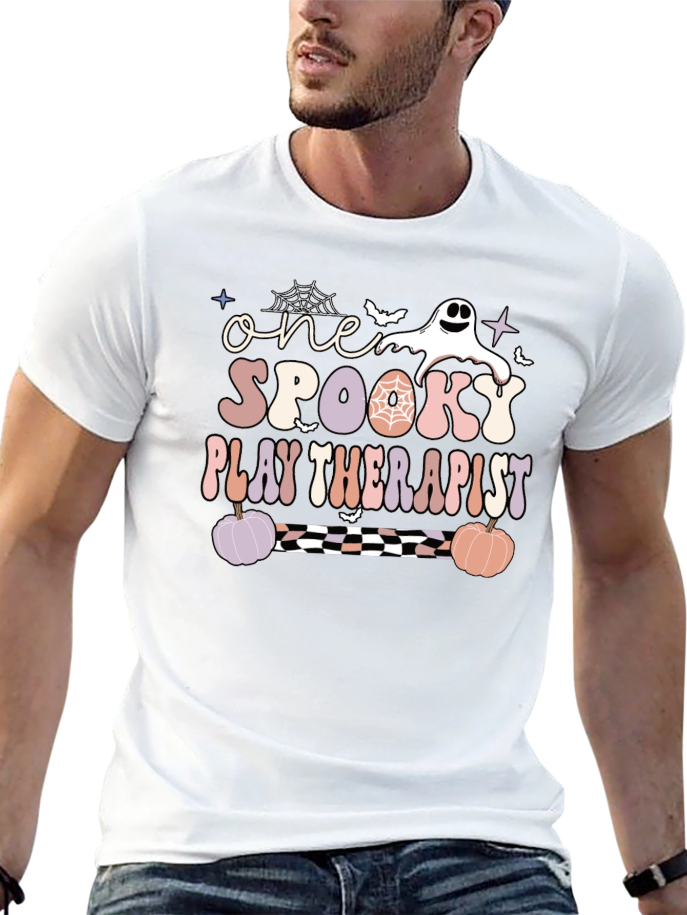 Spooky Play Therapist Graphic T-Shirt