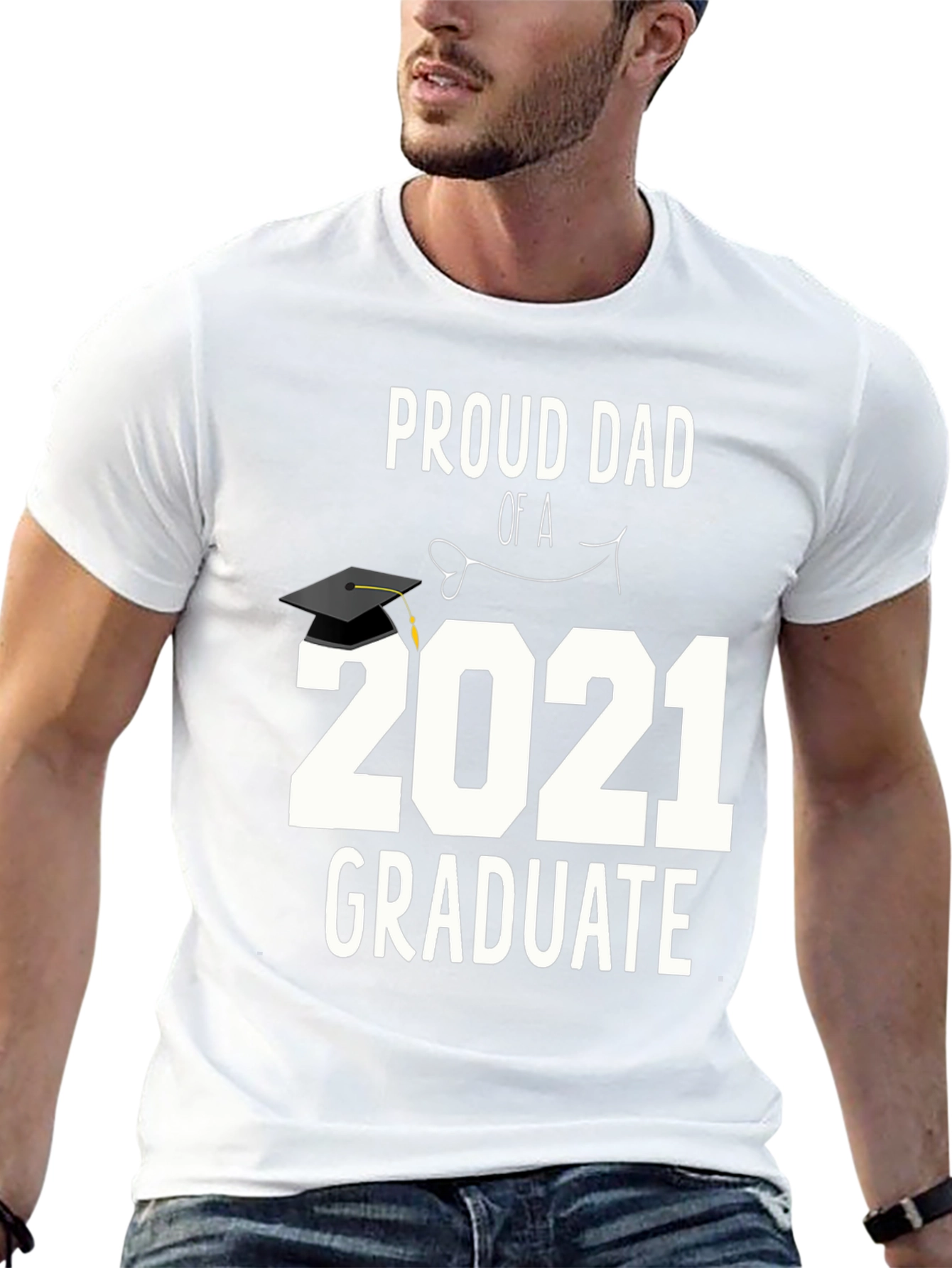 Proud Dad of a 2021 Graduate T-Shirt