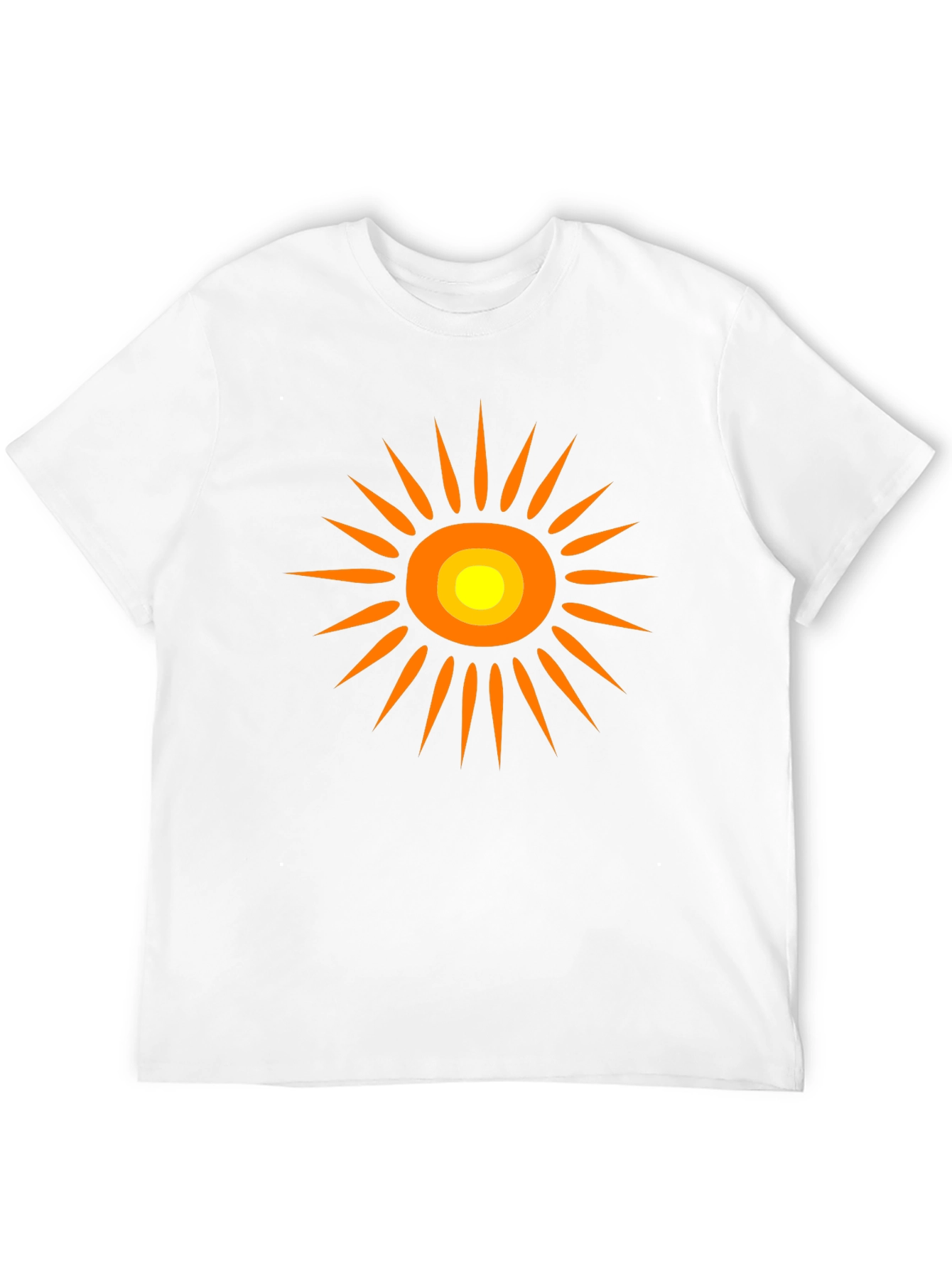 Bold Sun Graphic Tee - Black