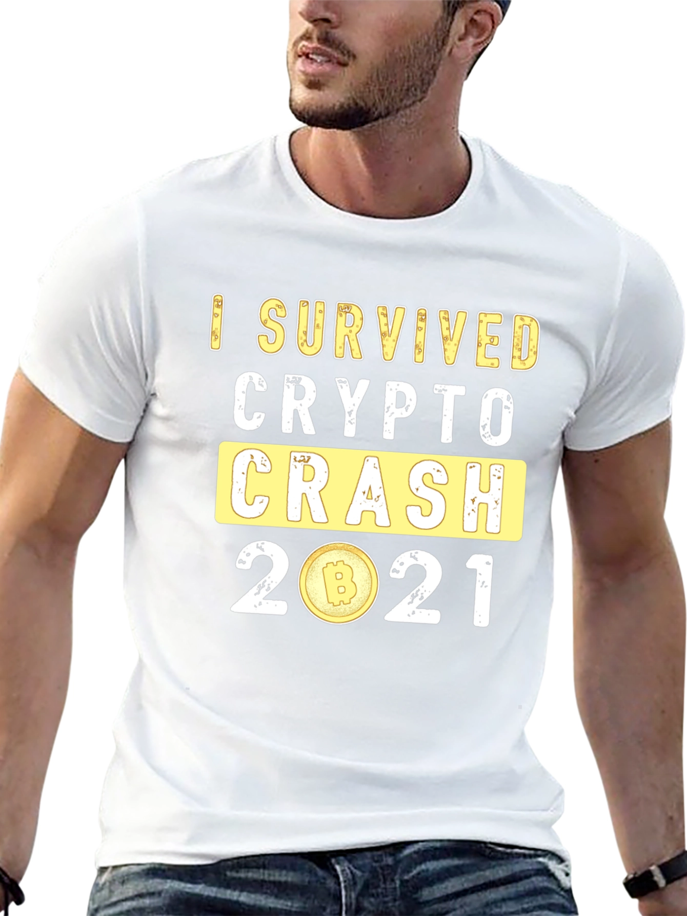 I Survived Crypto Crash 2021 T-Shirt