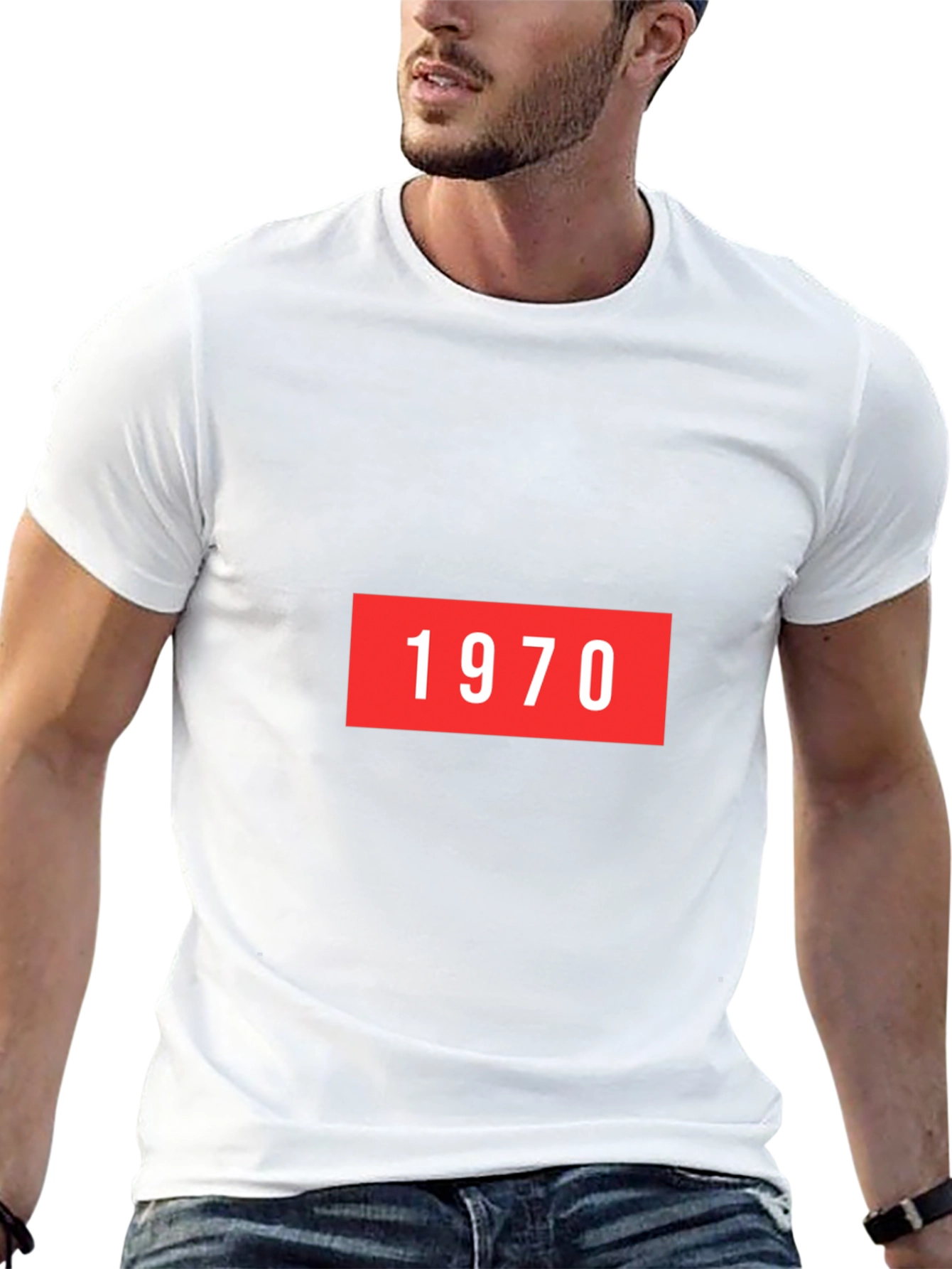 1970 Graphic Tee - Retro Style