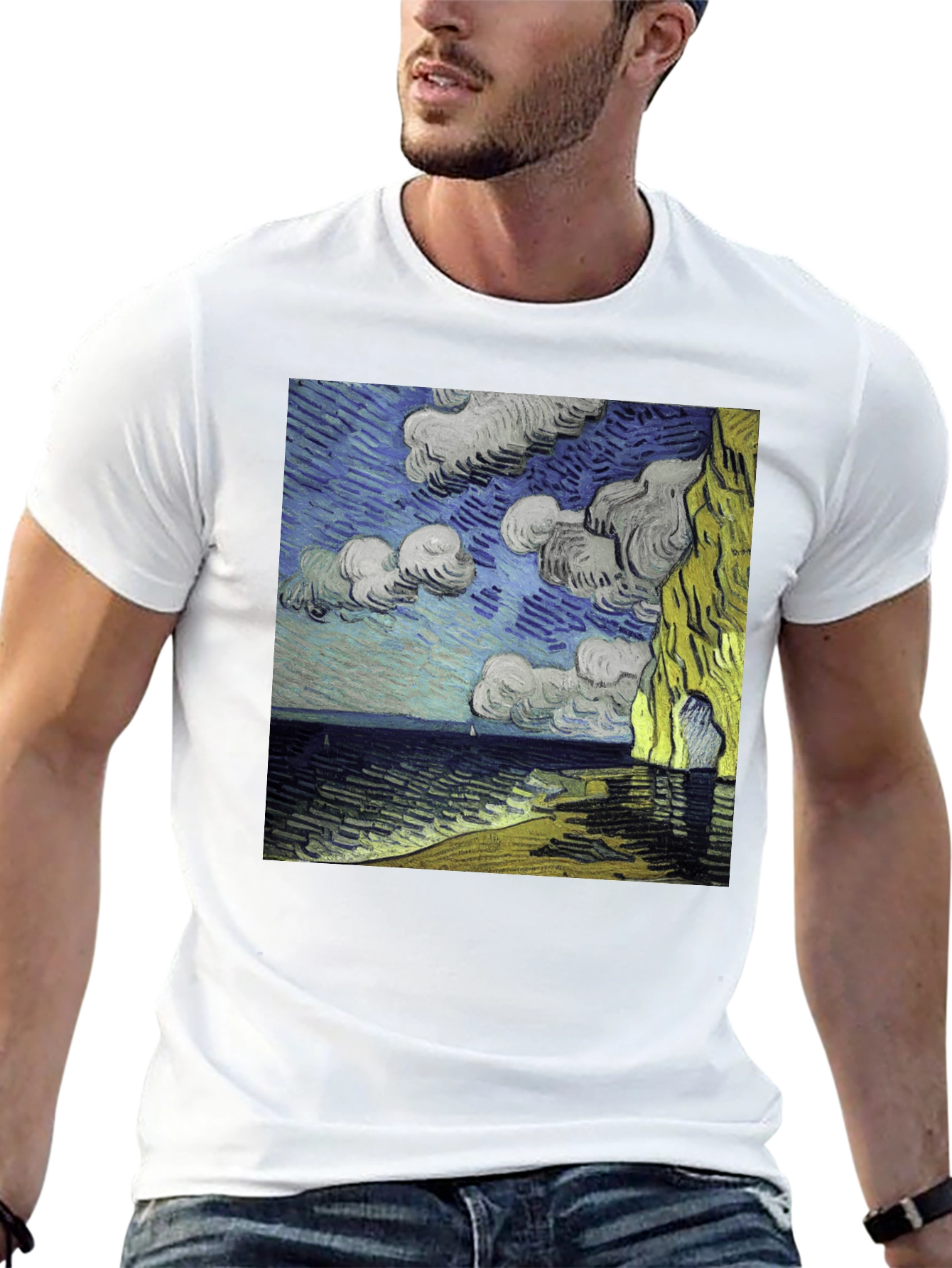 Van Gogh Seascape Graphic Tee