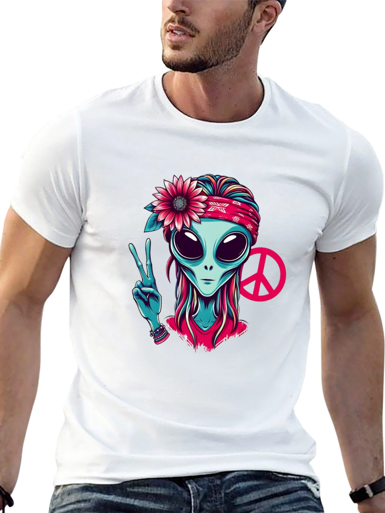 Alien Peace T-Shirt