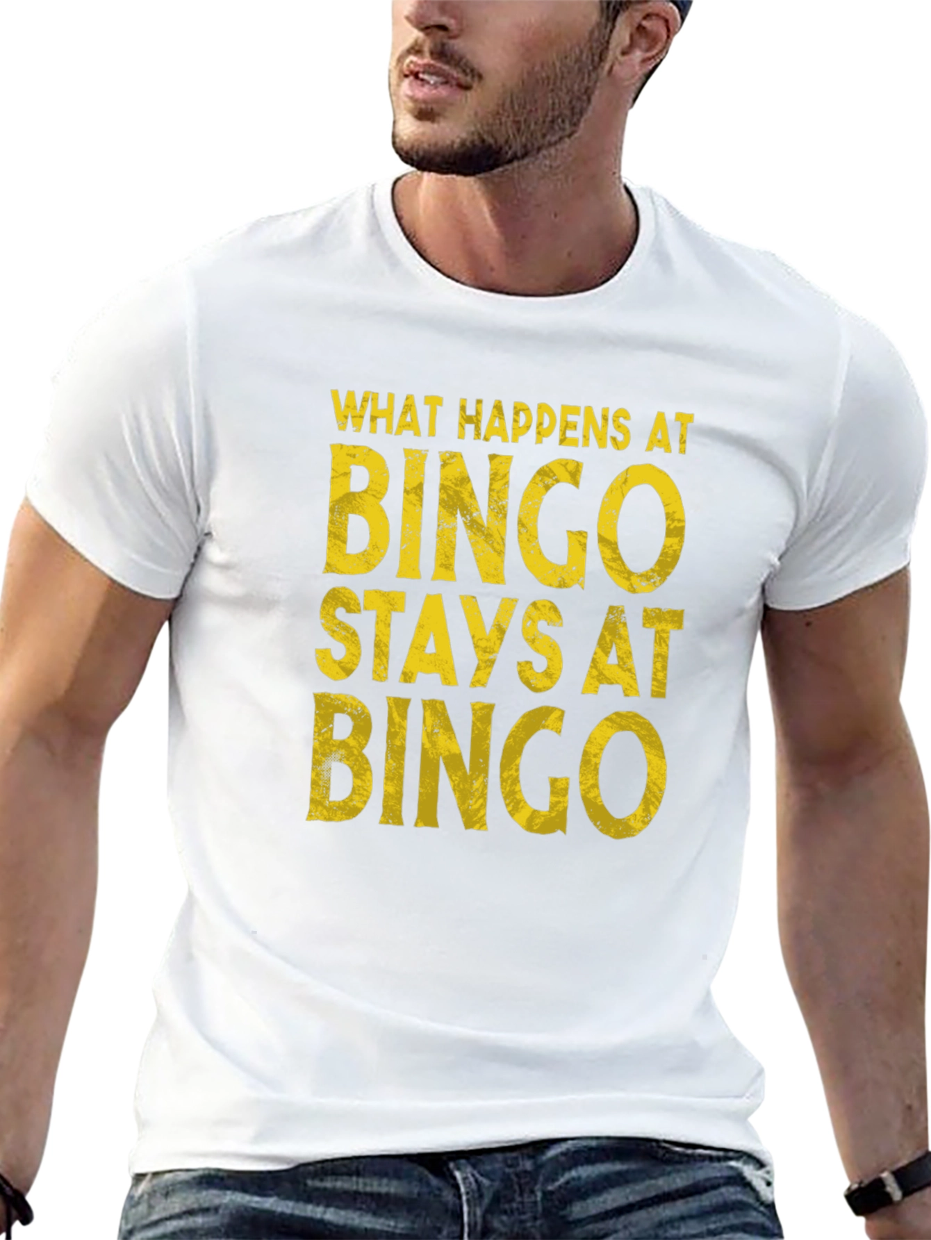 What Happens At Bingo Funny T-Shirt
