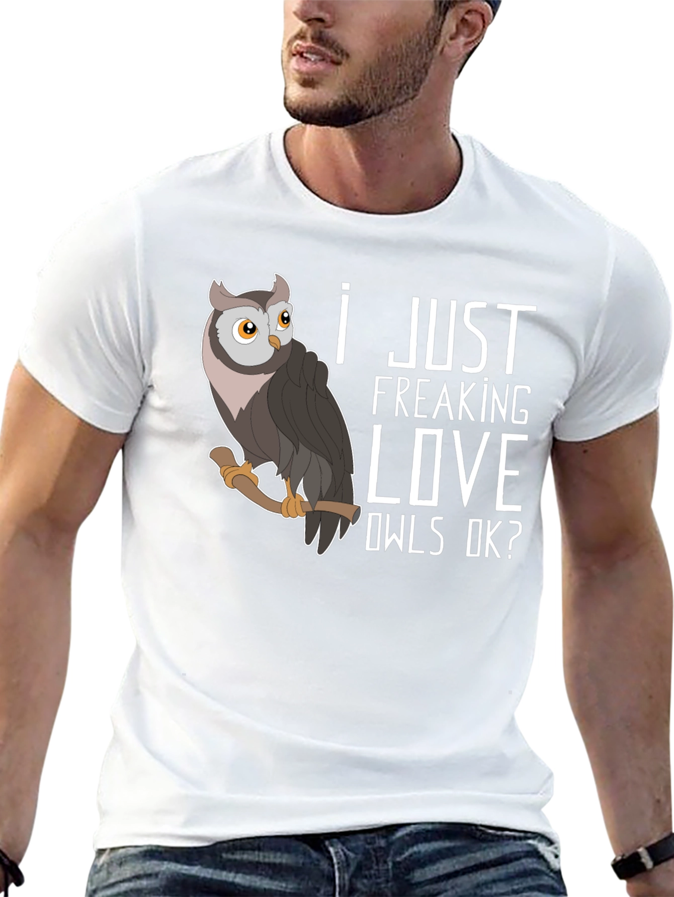 I Just Freaking Love Owls T-Shirt