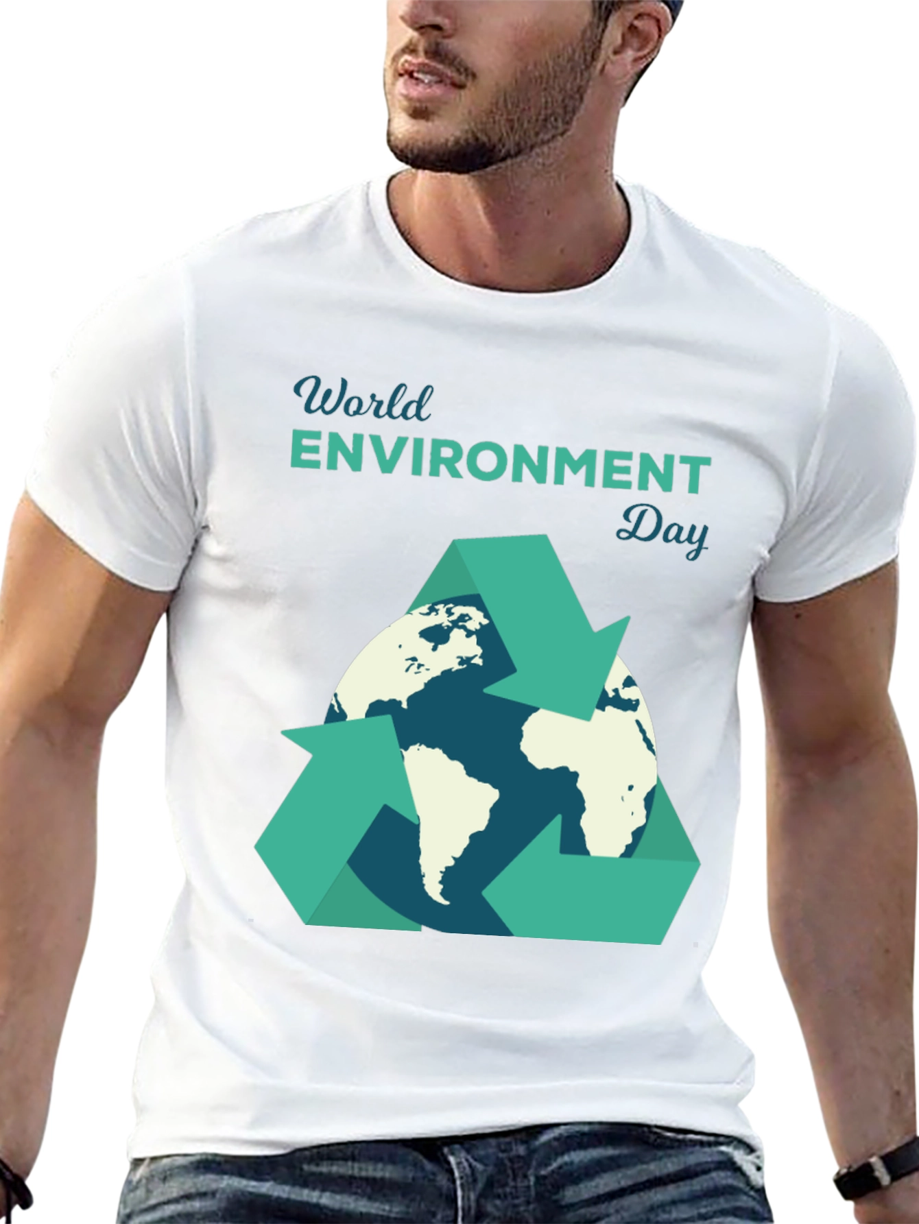World Environment Day T-Shirt: Recycle Earth Tee