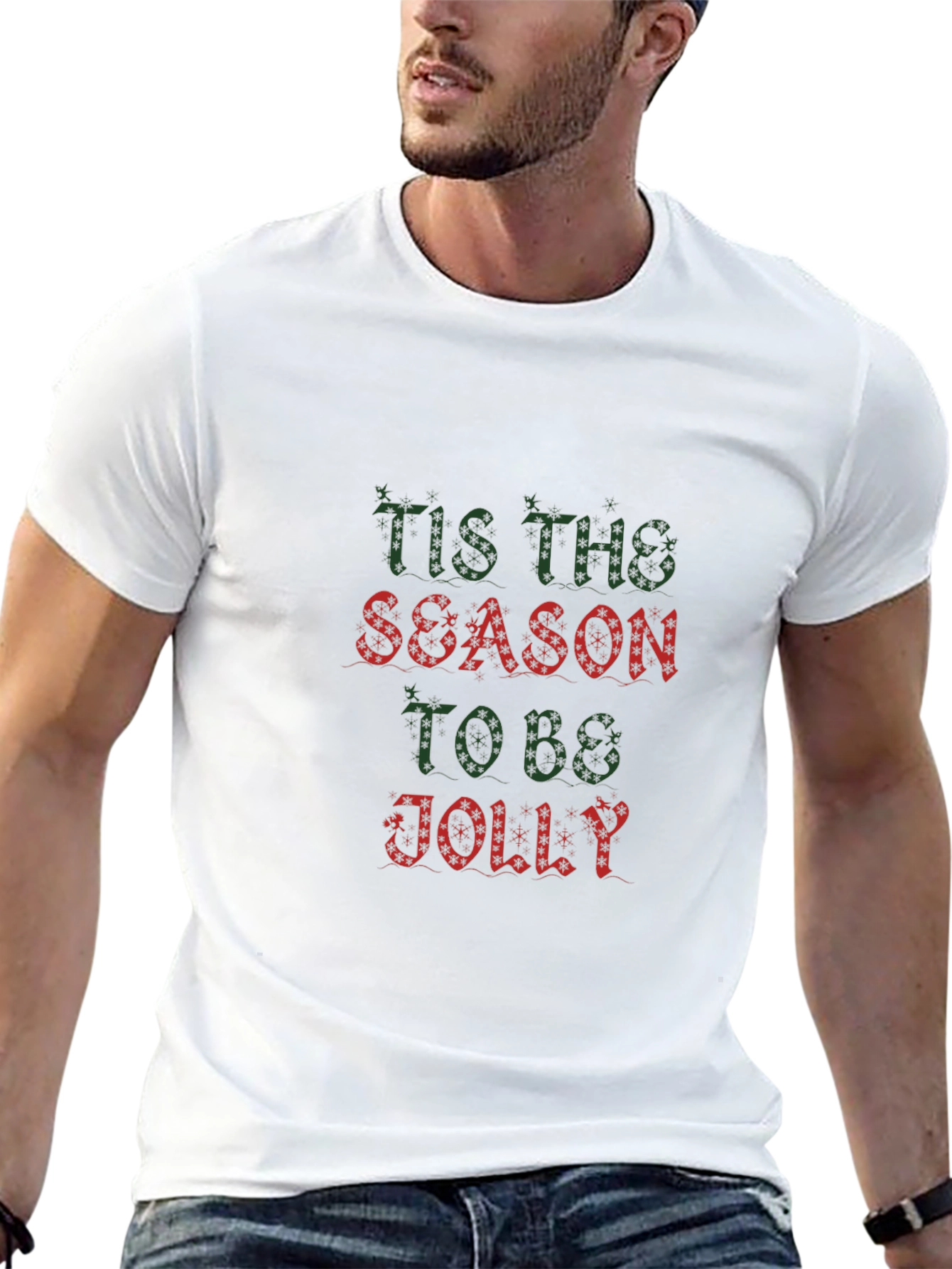 Tis The Season To Be Jolly Holiday T-Shirt