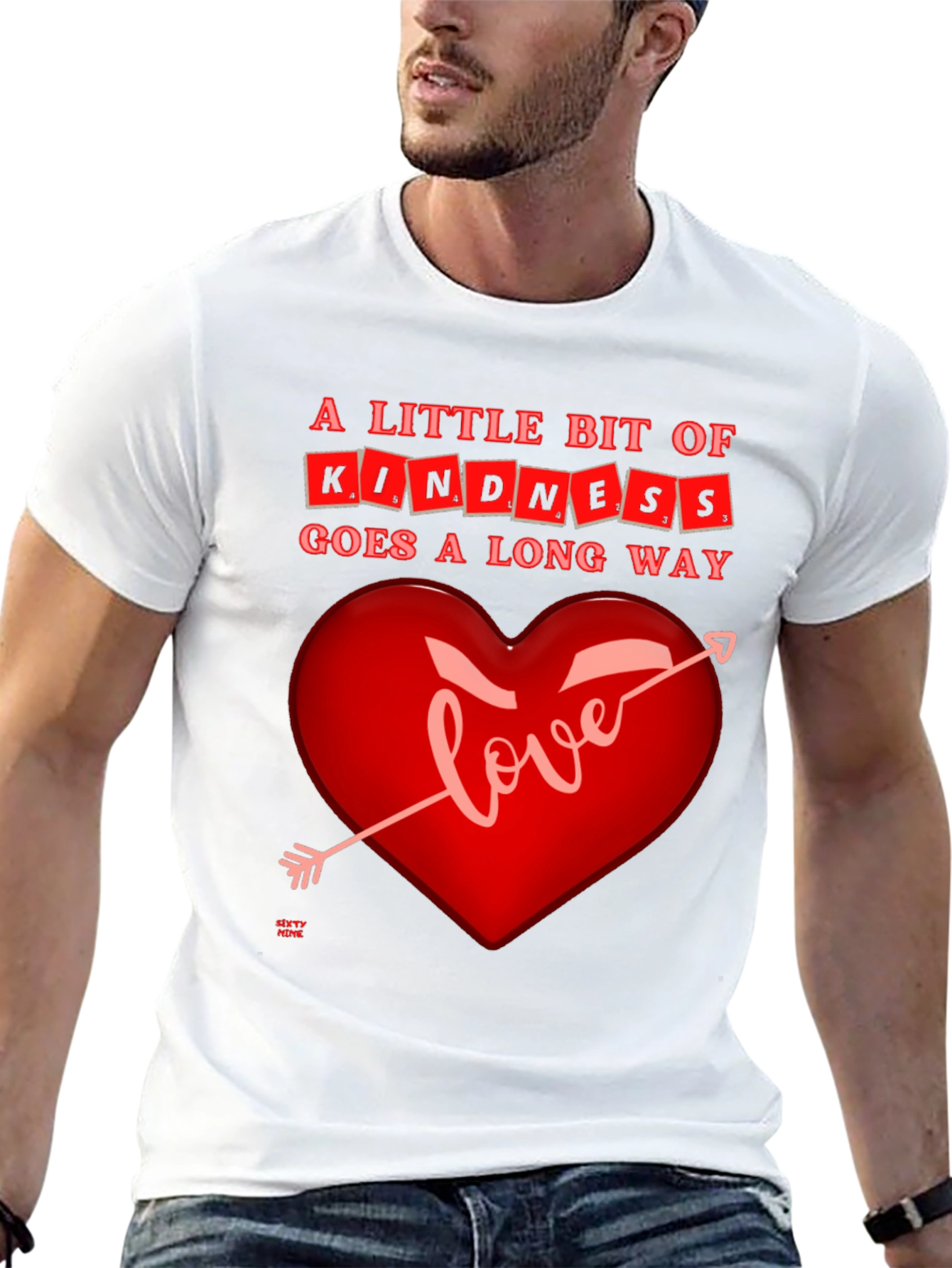 Kindness & Love Heart T-Shirt