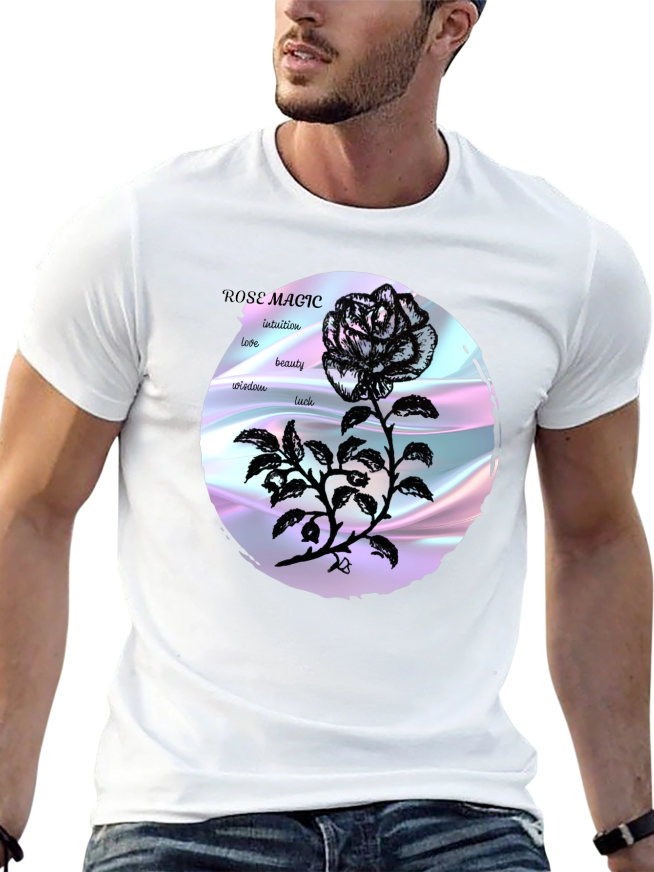 Rose Magic Graphic T-Shirt