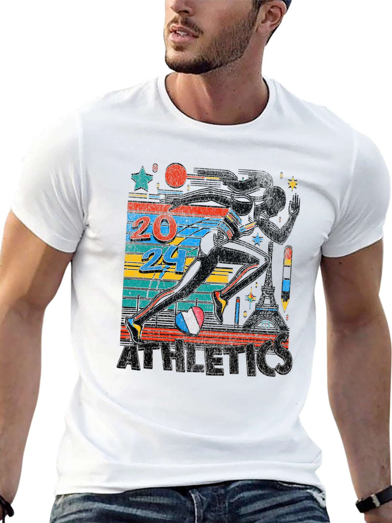 Paris 2024 Olympics Athletics T-Shirt