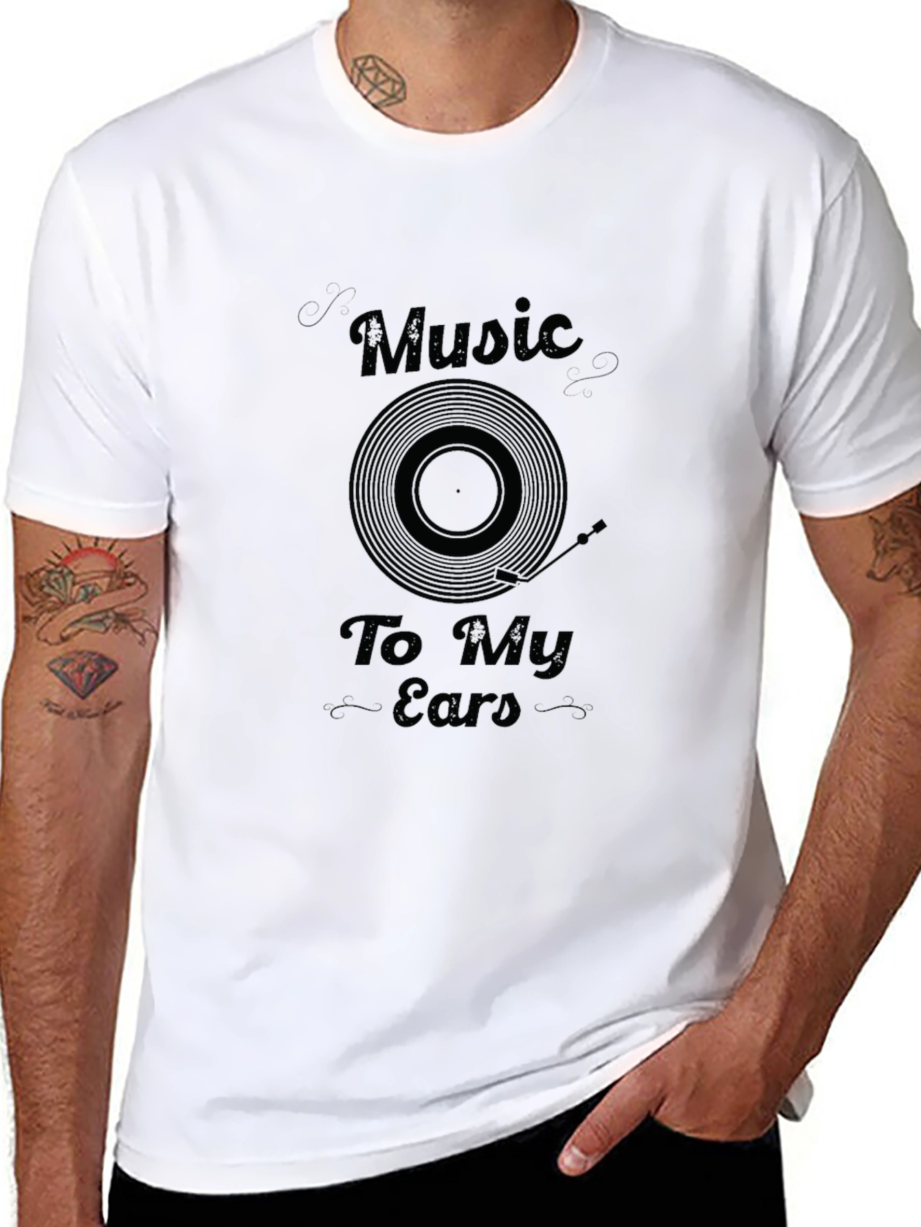Music to My Ears Graphic Tee