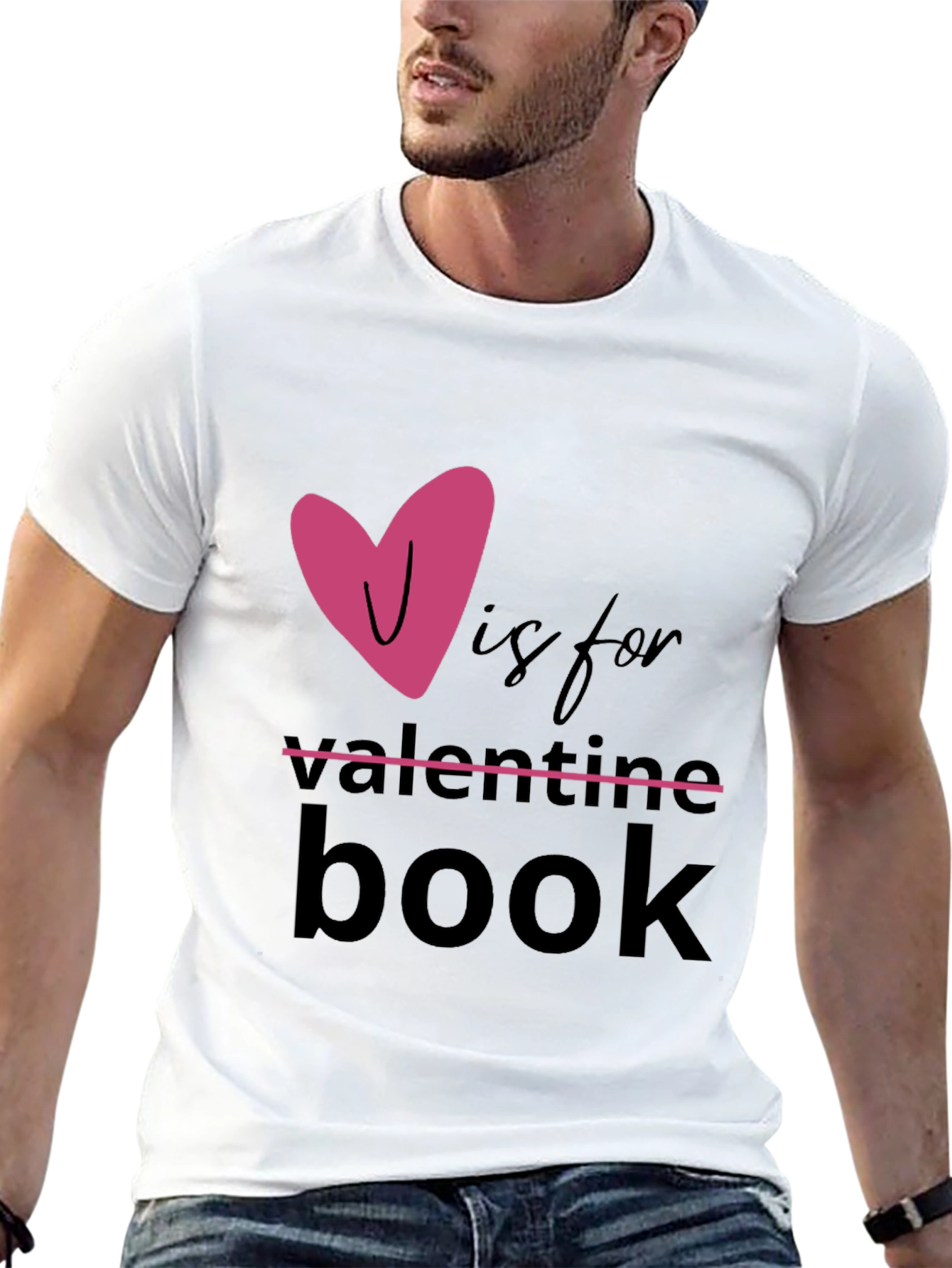Valentines Day Book T-Shirt