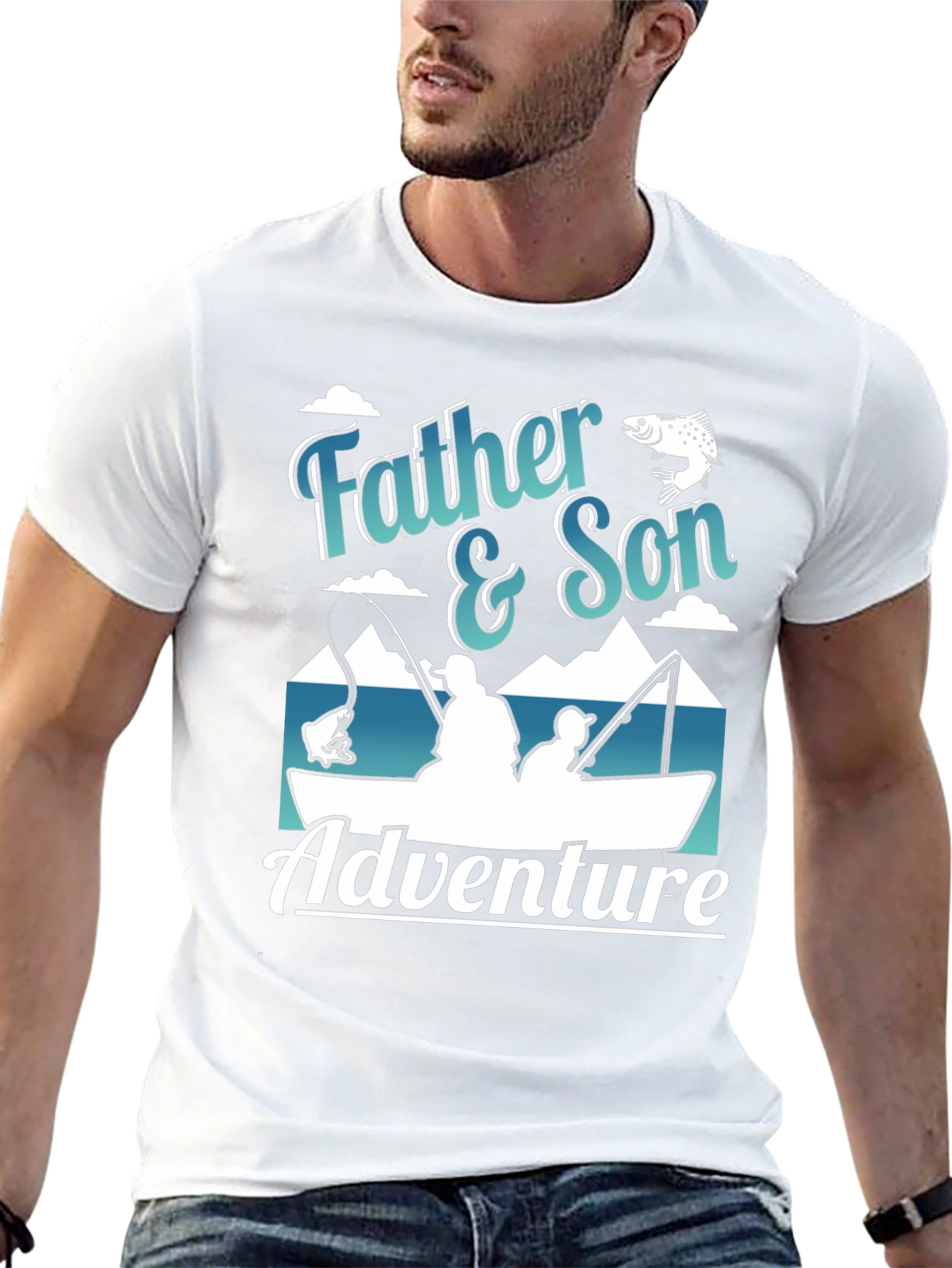 Father & Son Adventure Fishing T-Shirt