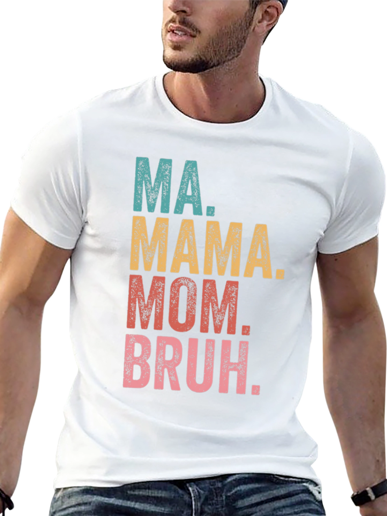 Mama Mom Bruh Funny T-Shirt