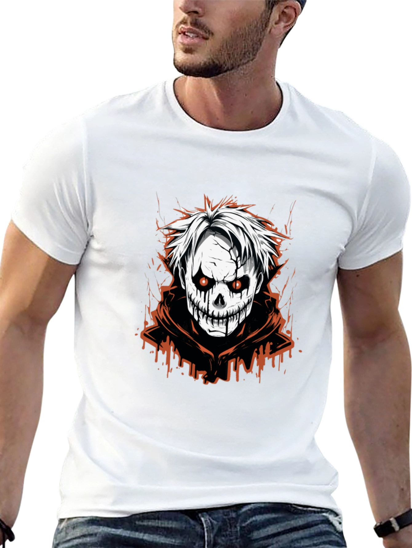 Grim Reaper Graphic Tee - Black
