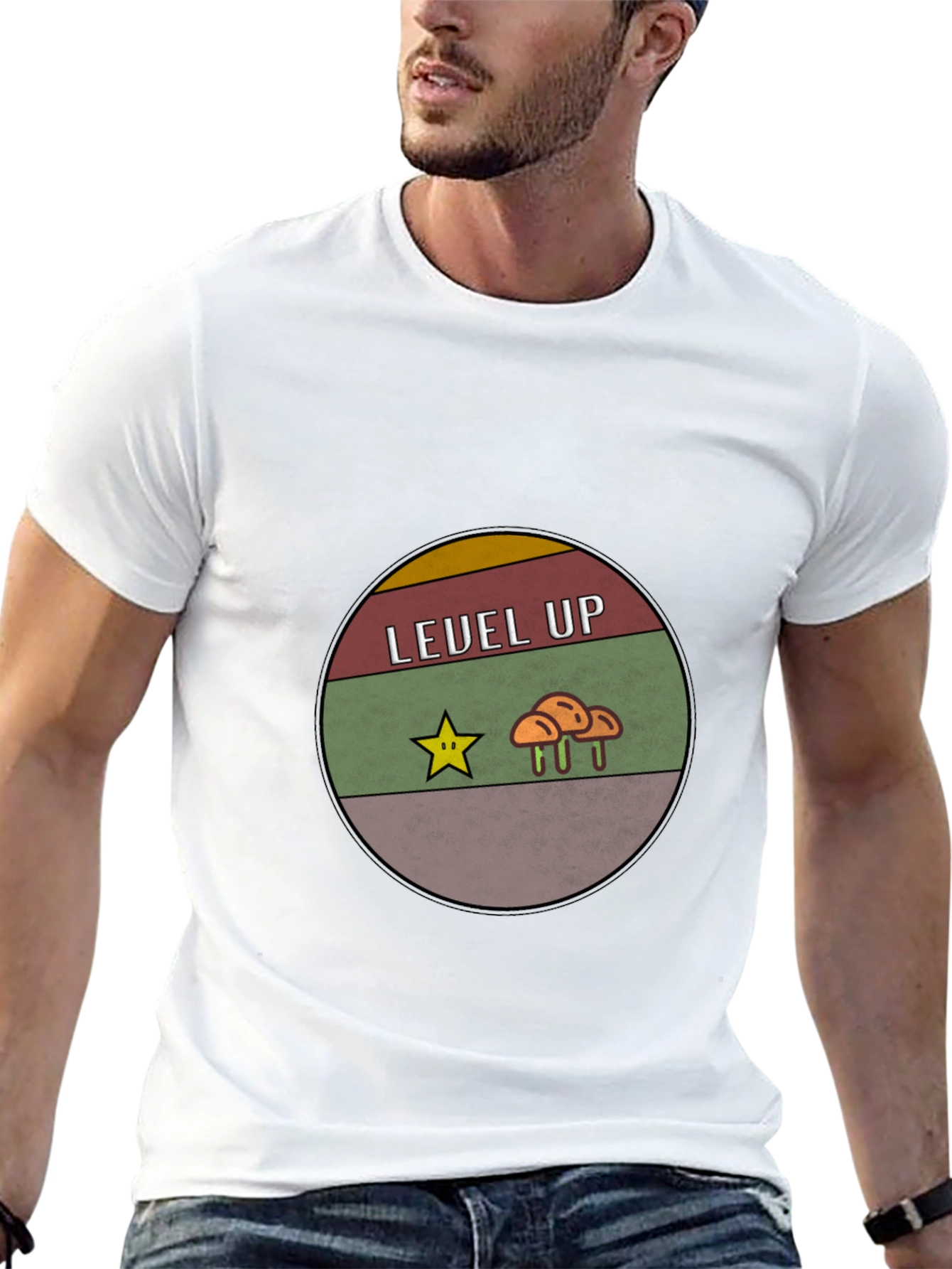 Level Up Black T-Shirt - Gamer Edition