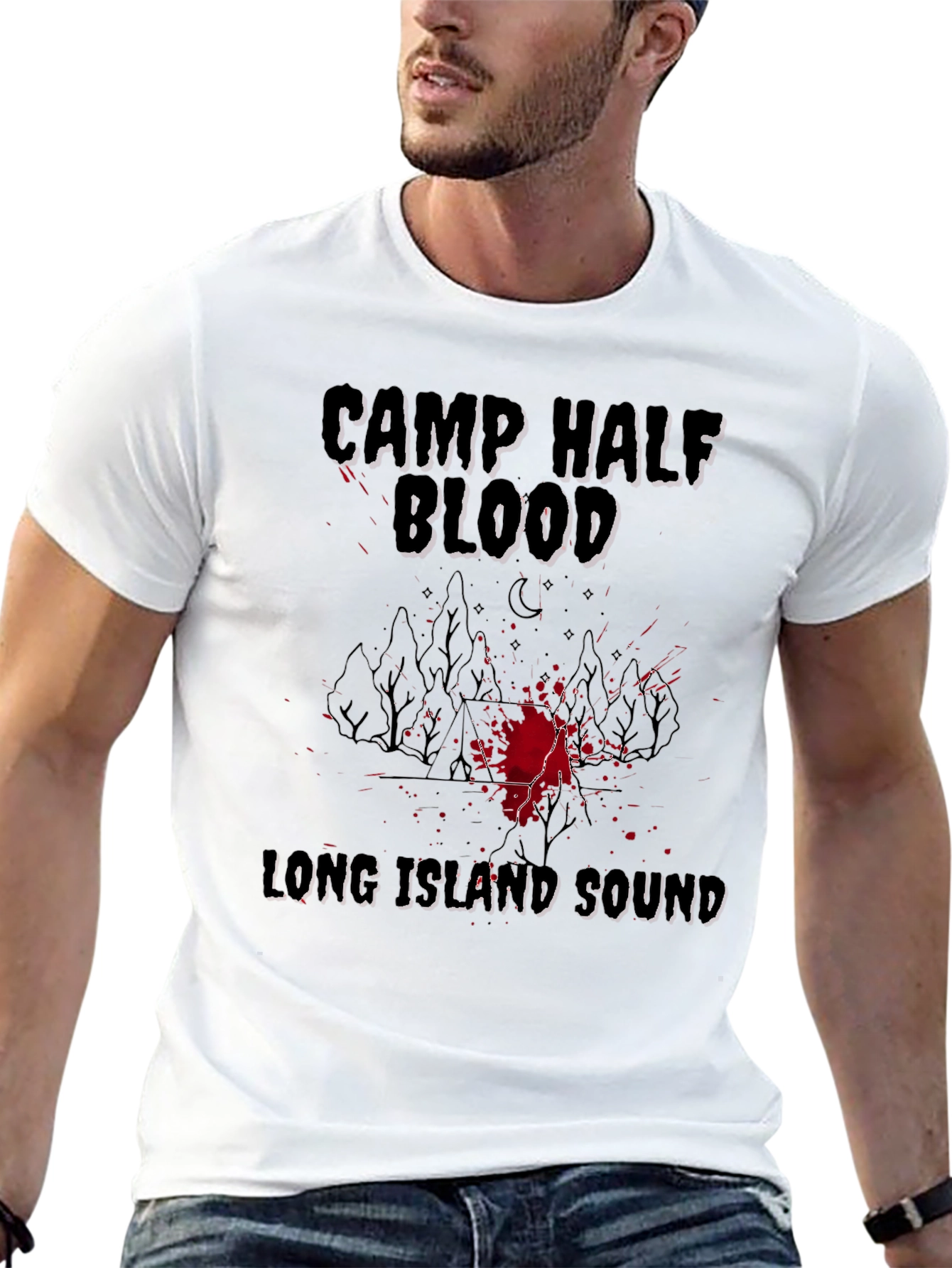 Camp Half Blood Black T-Shirt