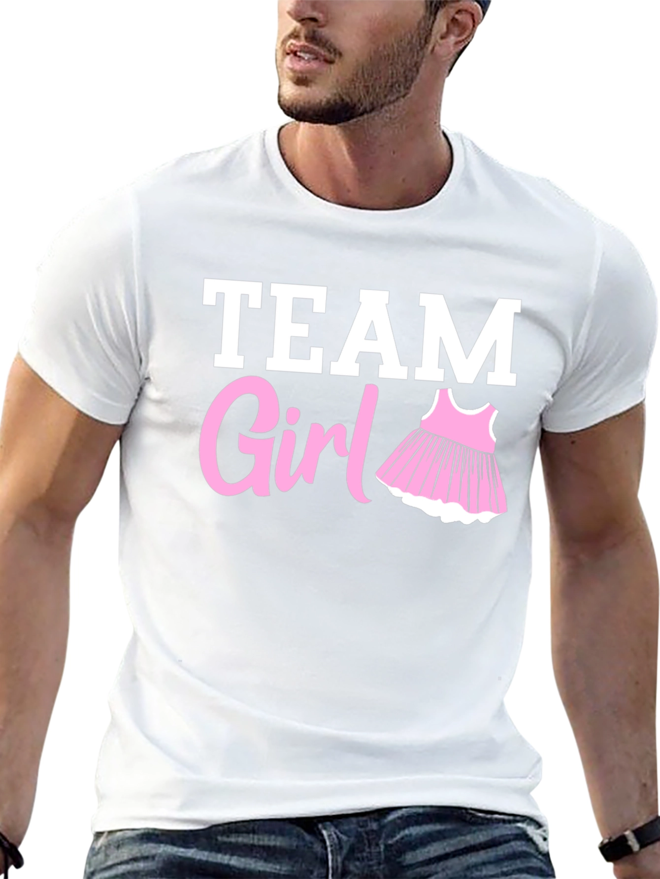 Team Girl T-Shirt - Gender Reveal Party