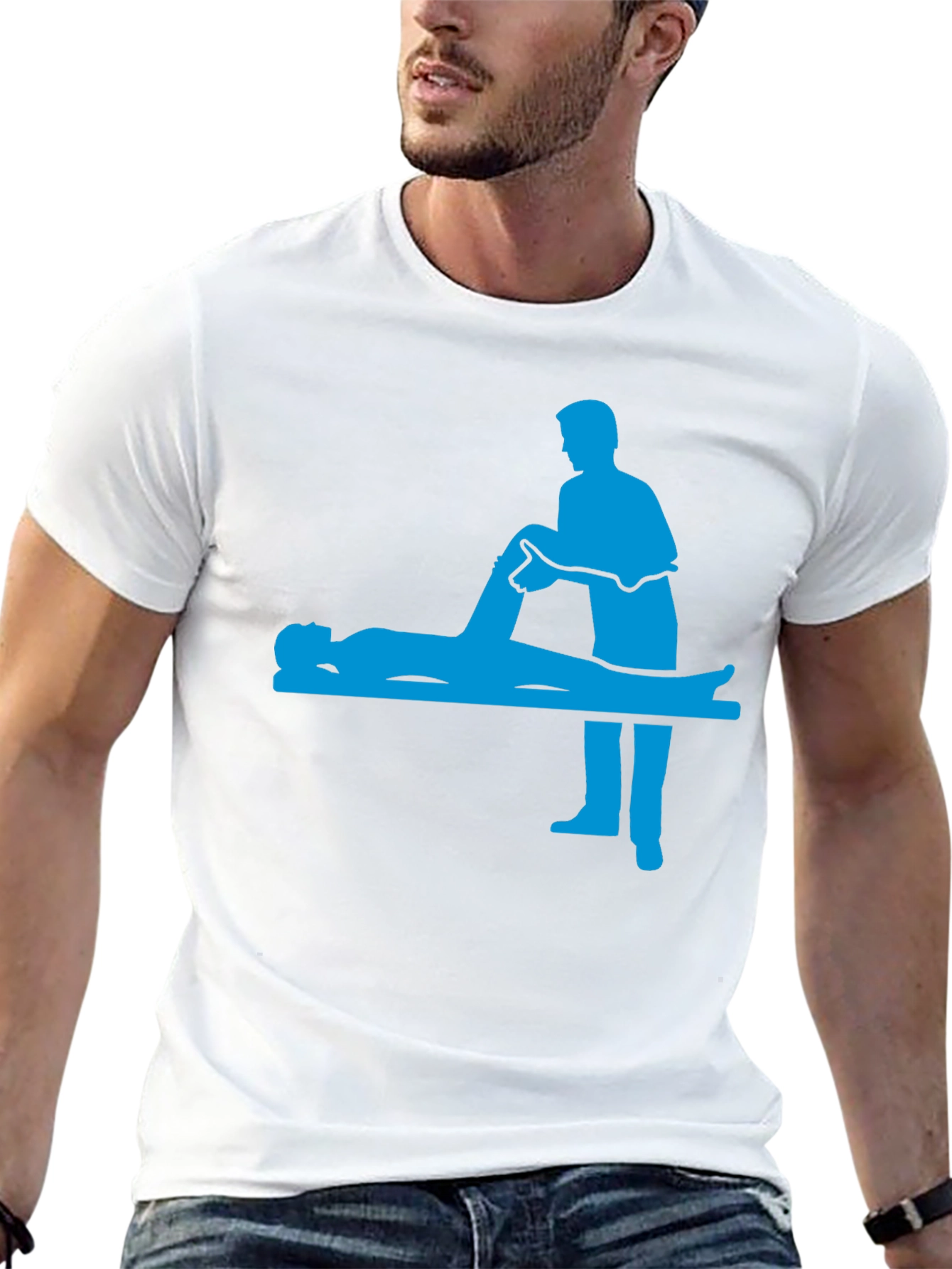 Chiropractor Graphic T-Shirt - Black Cotton Tee