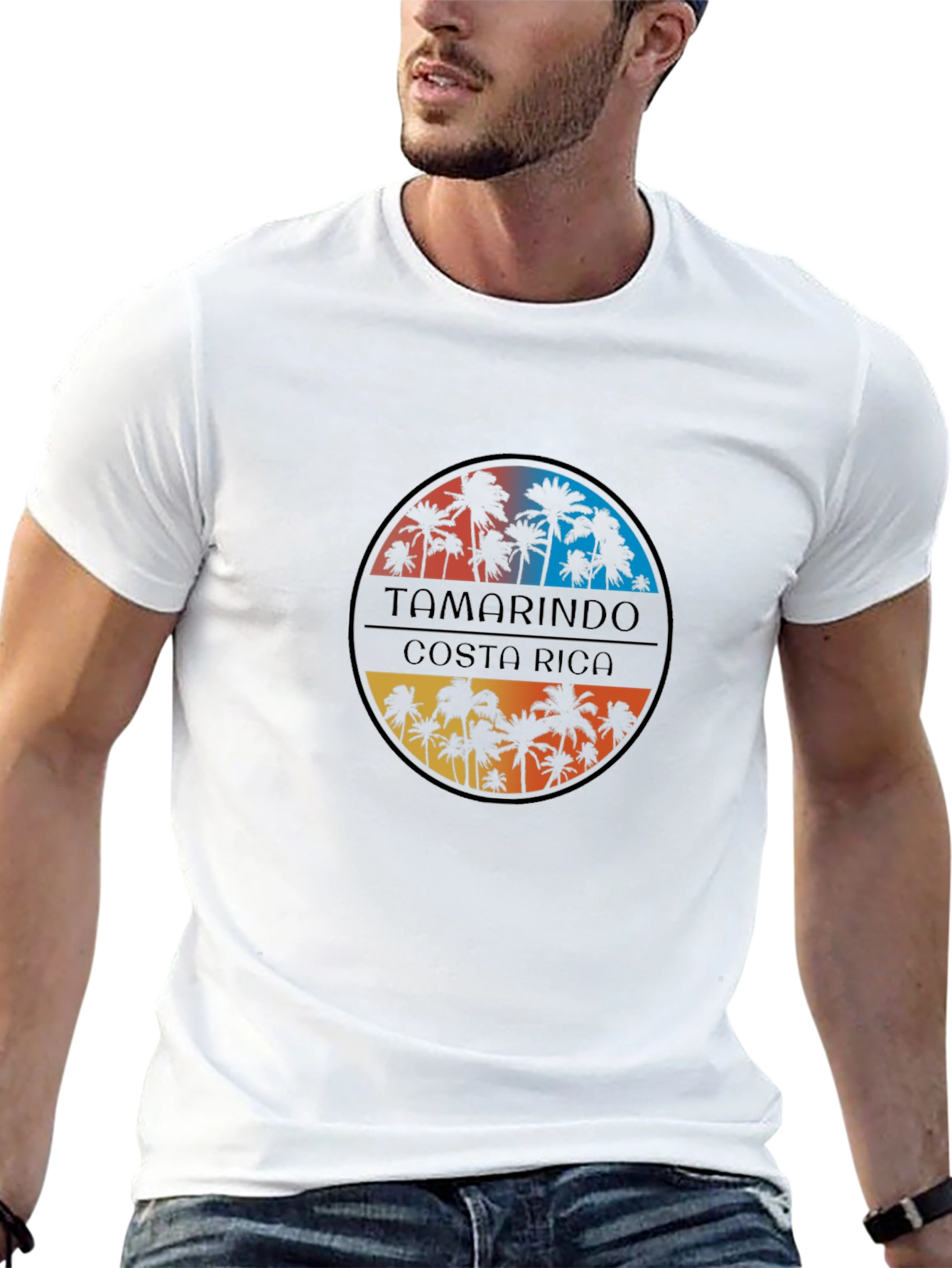 Tamarindo Costa Rica Palm Tree T-Shirt
