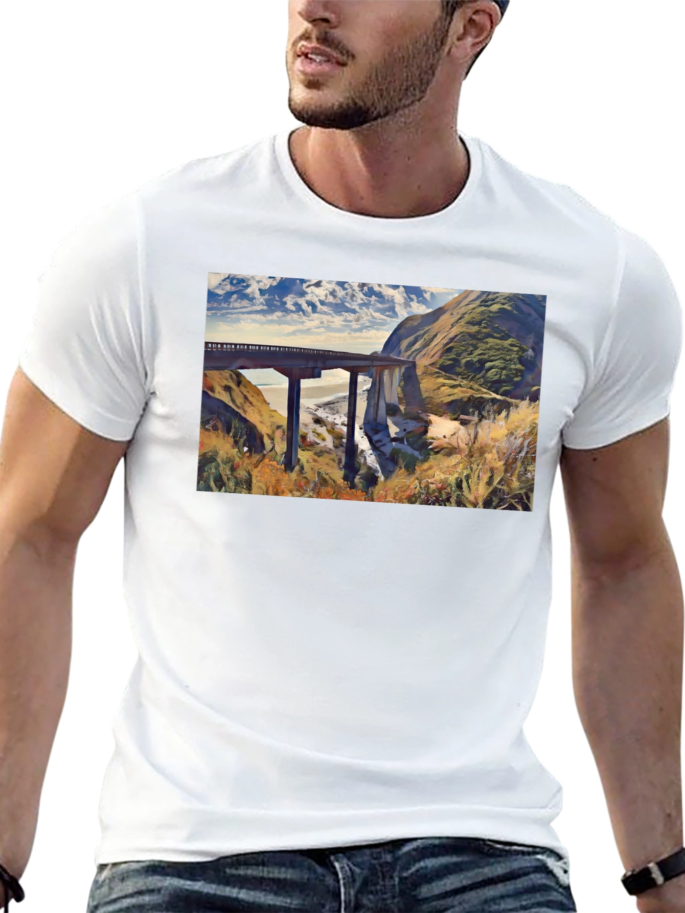 Scenic Bridge Graphic Tee