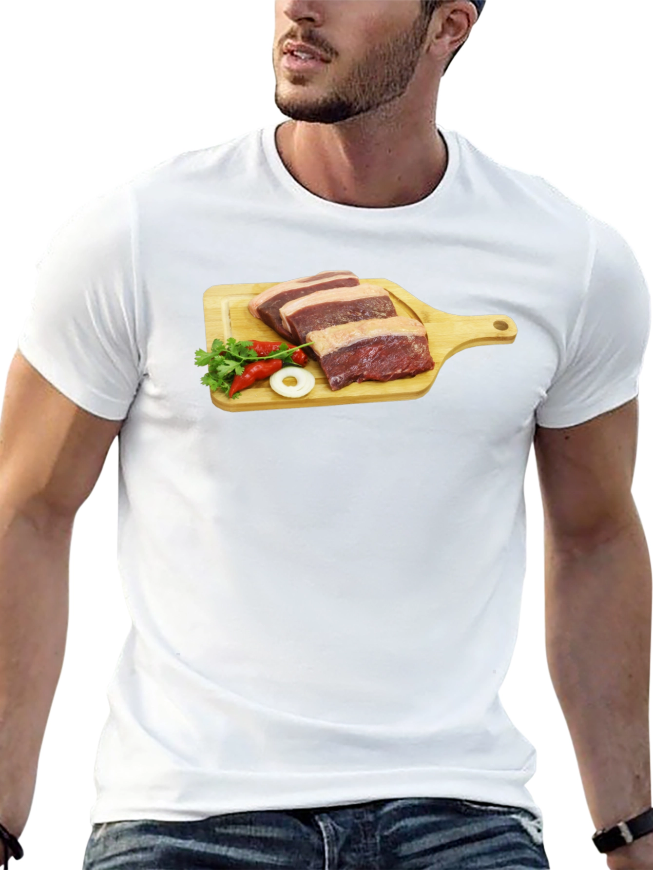 Meat Lovers Black T-Shirt