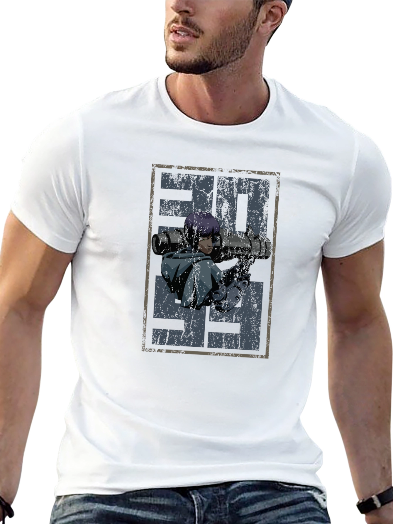 Ghost in the Shell Anime T-Shirt