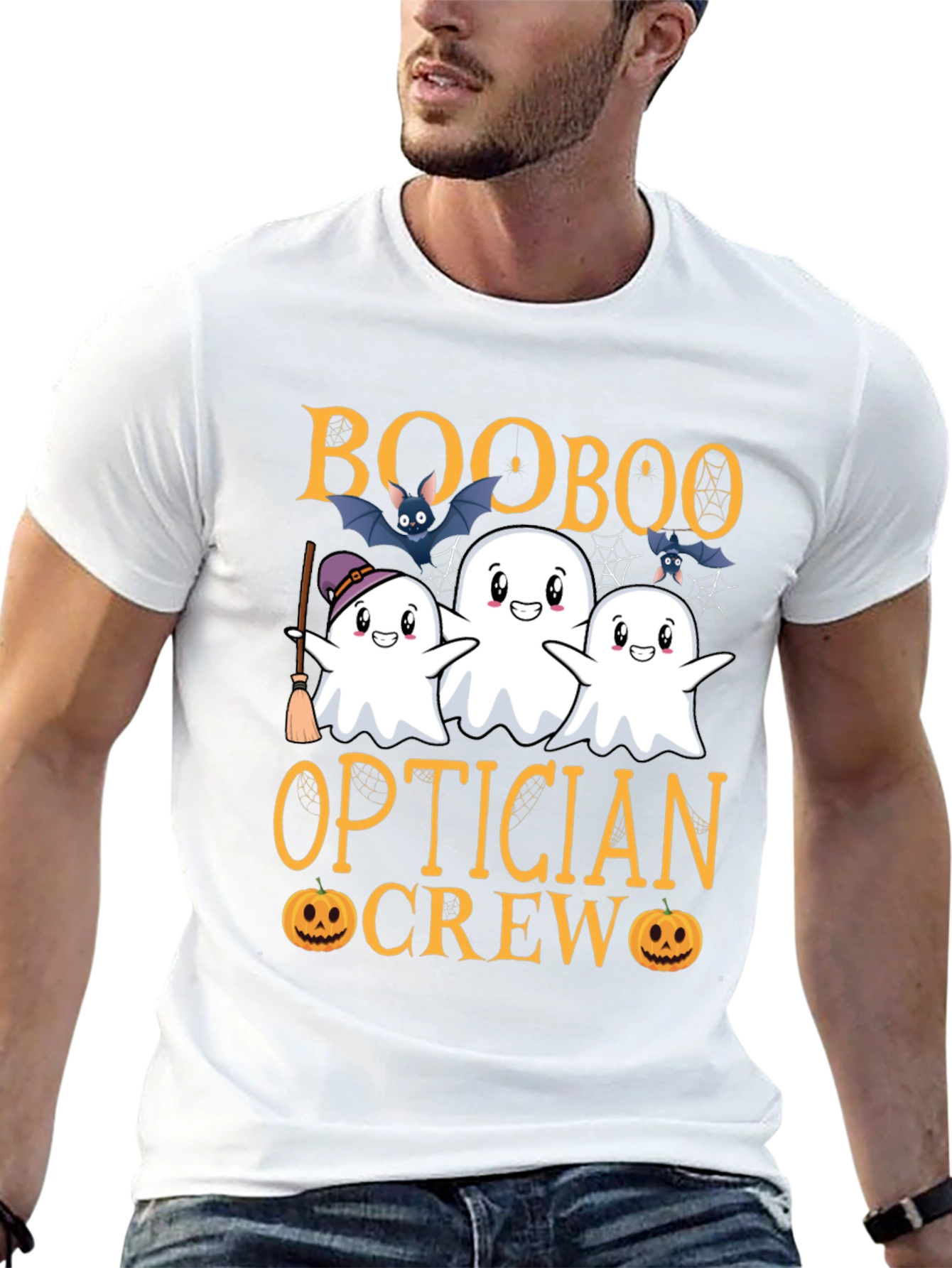 Boo Boo Optician Crew Halloween T-Shirt