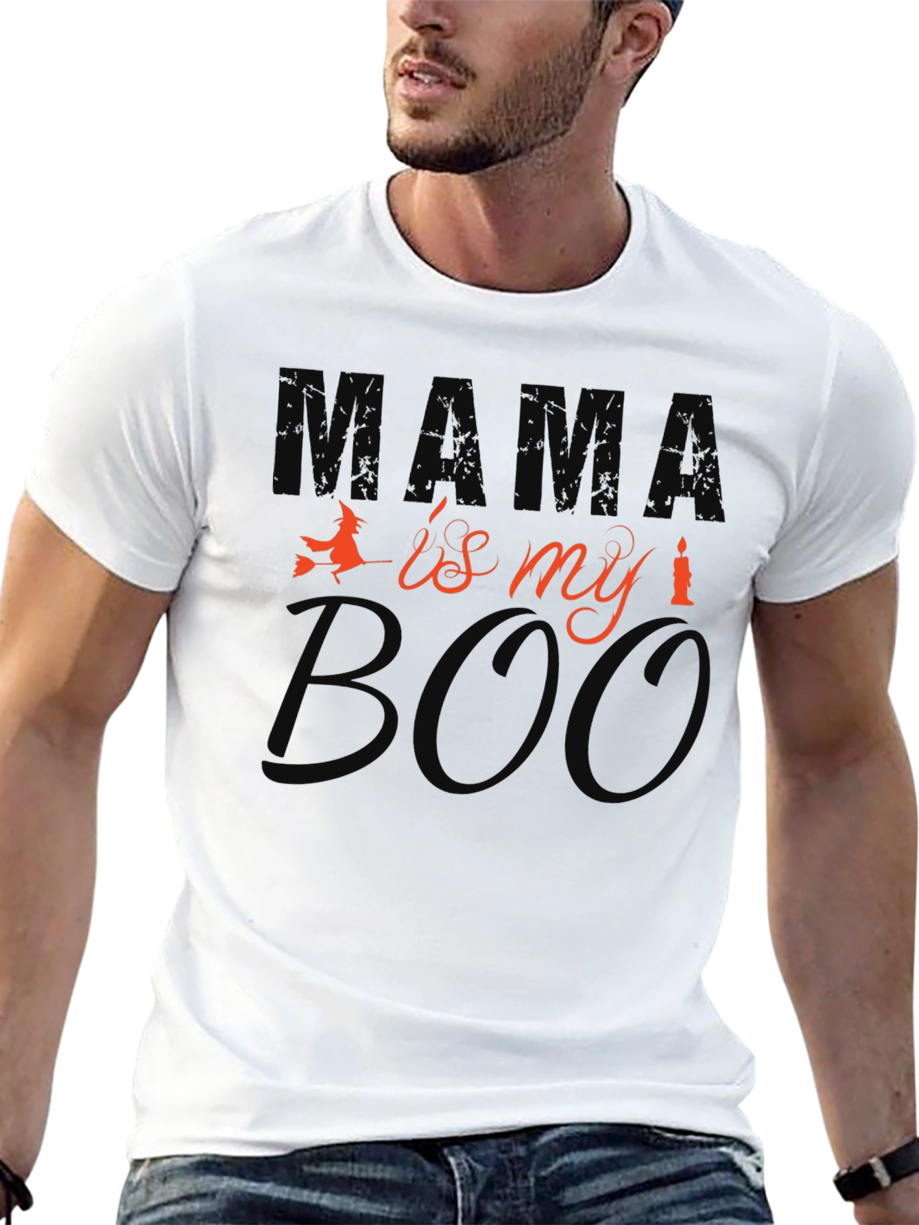 Mama Is My Boo T-Shirt - Halloween