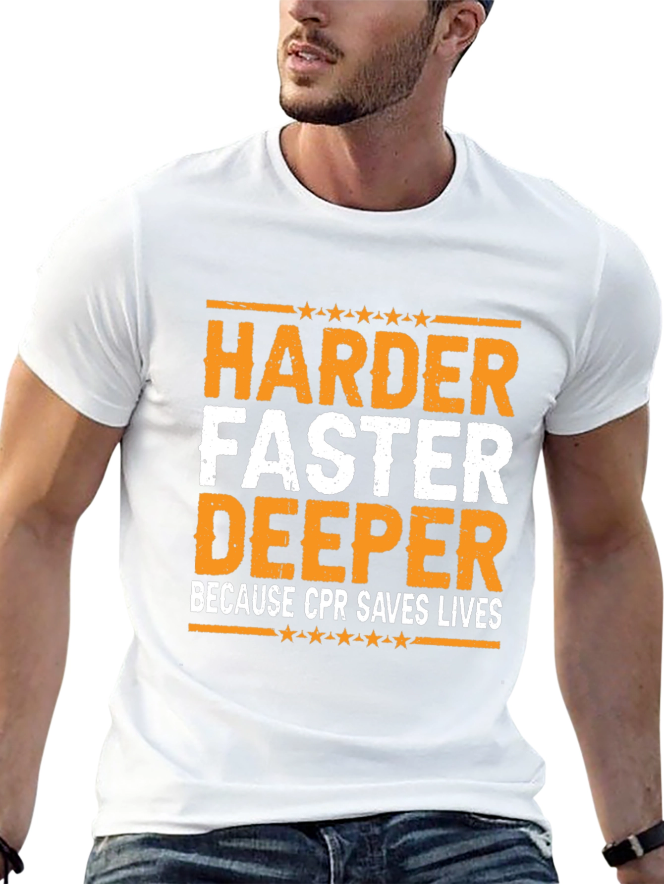 Harder Faster Deeper CPR T-Shirt