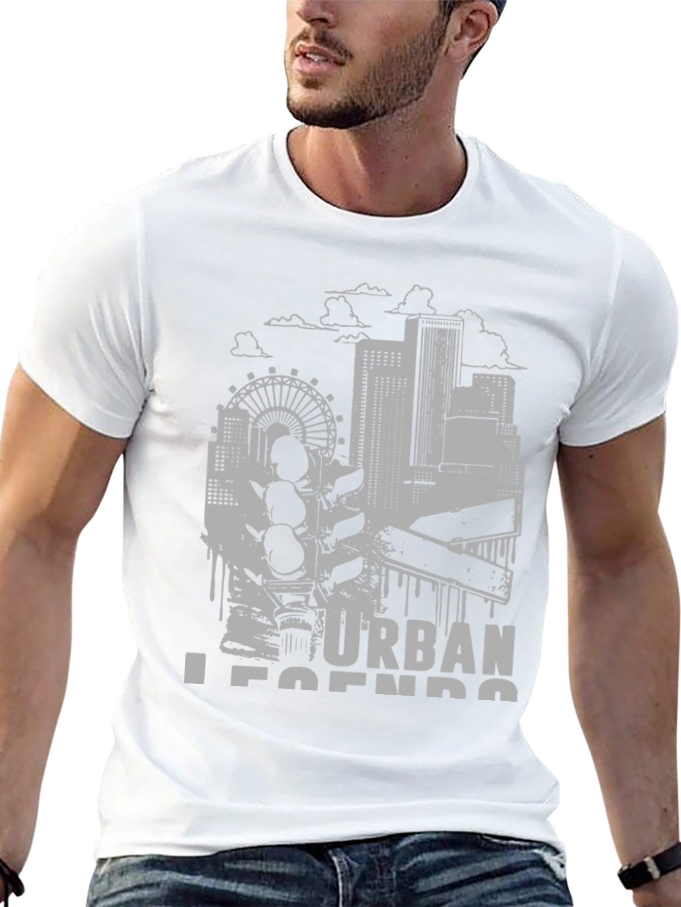 Urban Legends Graphic Tee - Black
