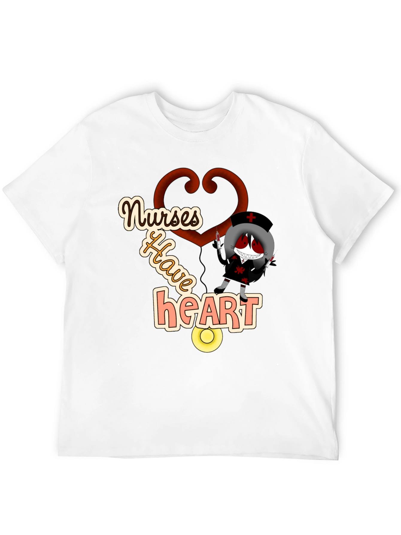 Nurses Have Heart Graphic T-Shirt