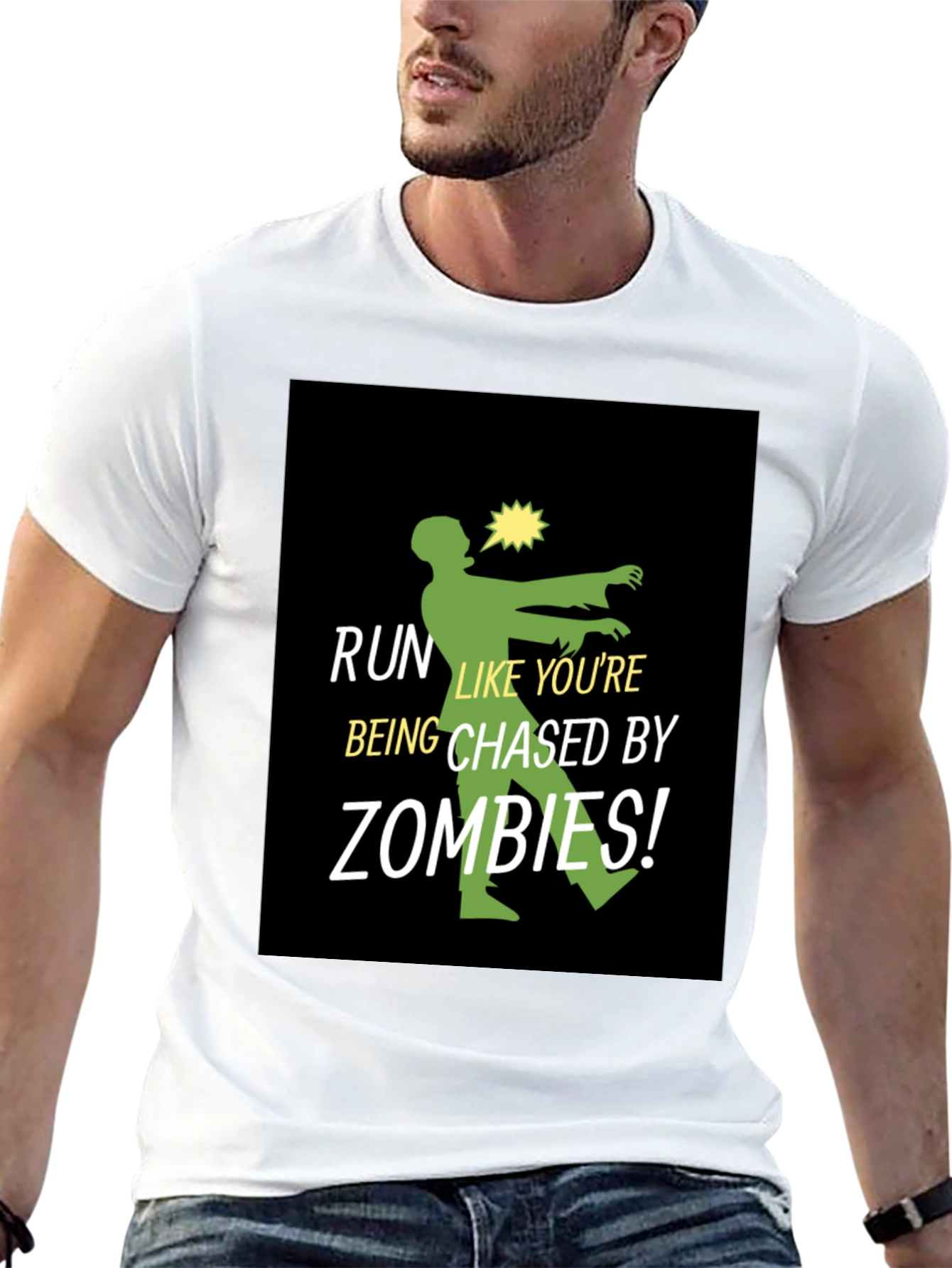 Run Like Youre Being Chased By Zombies T-Shirt