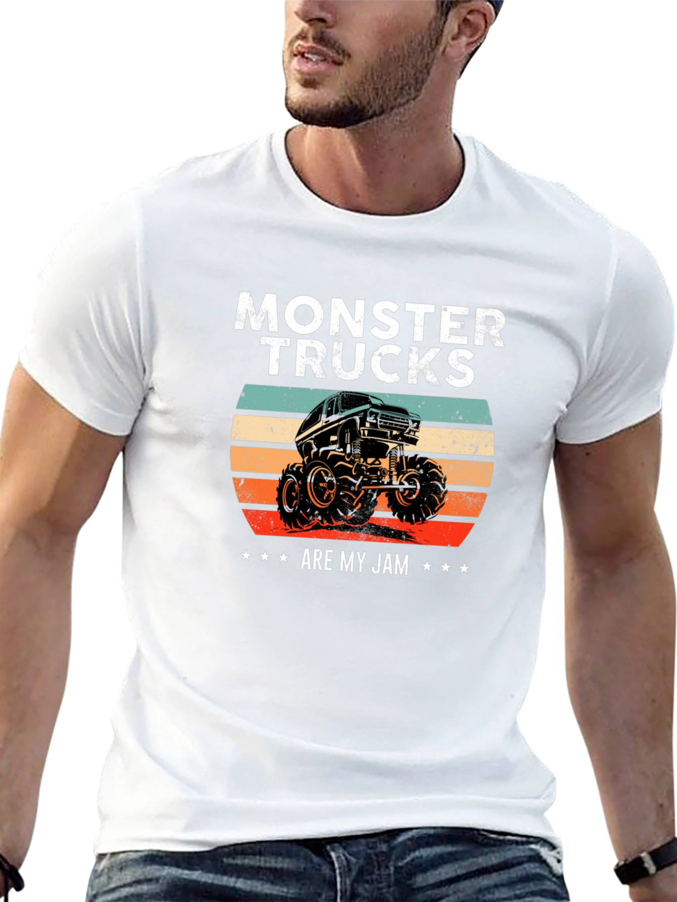 Monster Trucks Are My Jam Graphic Tee