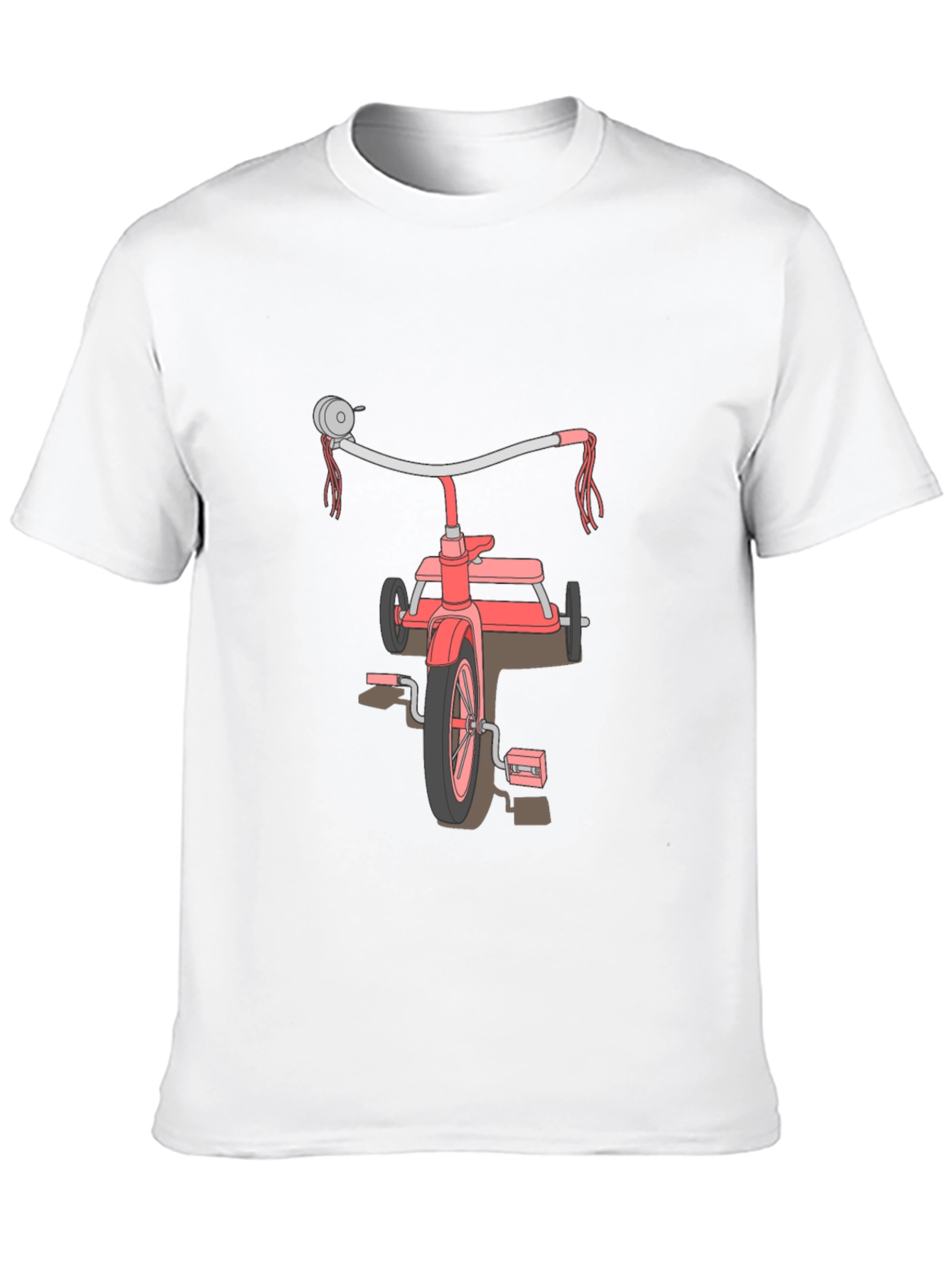 Retro Tricycle Graphic Tee - Black