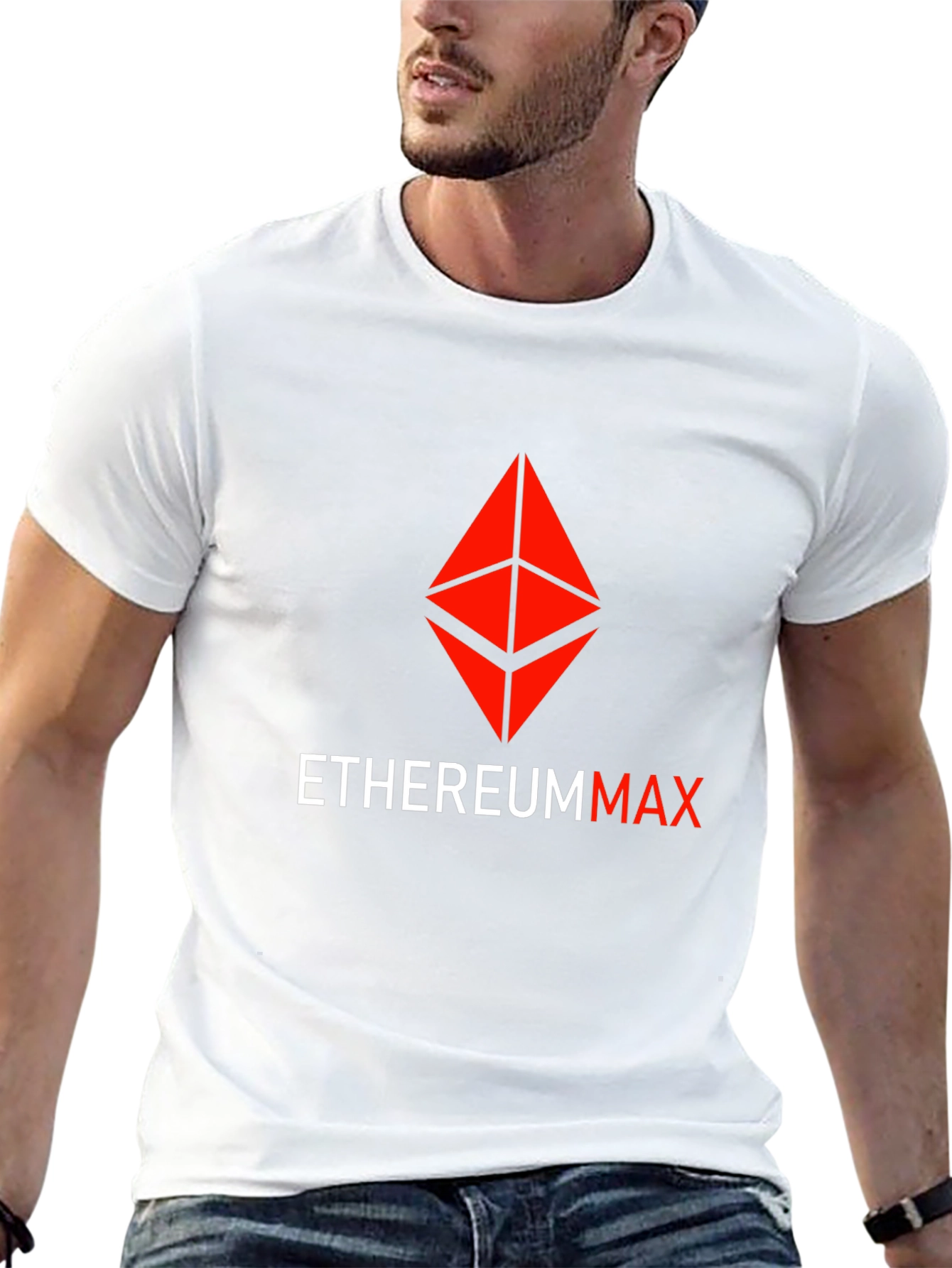 Ethereum Max Black T-Shirt | Crypto Fashion