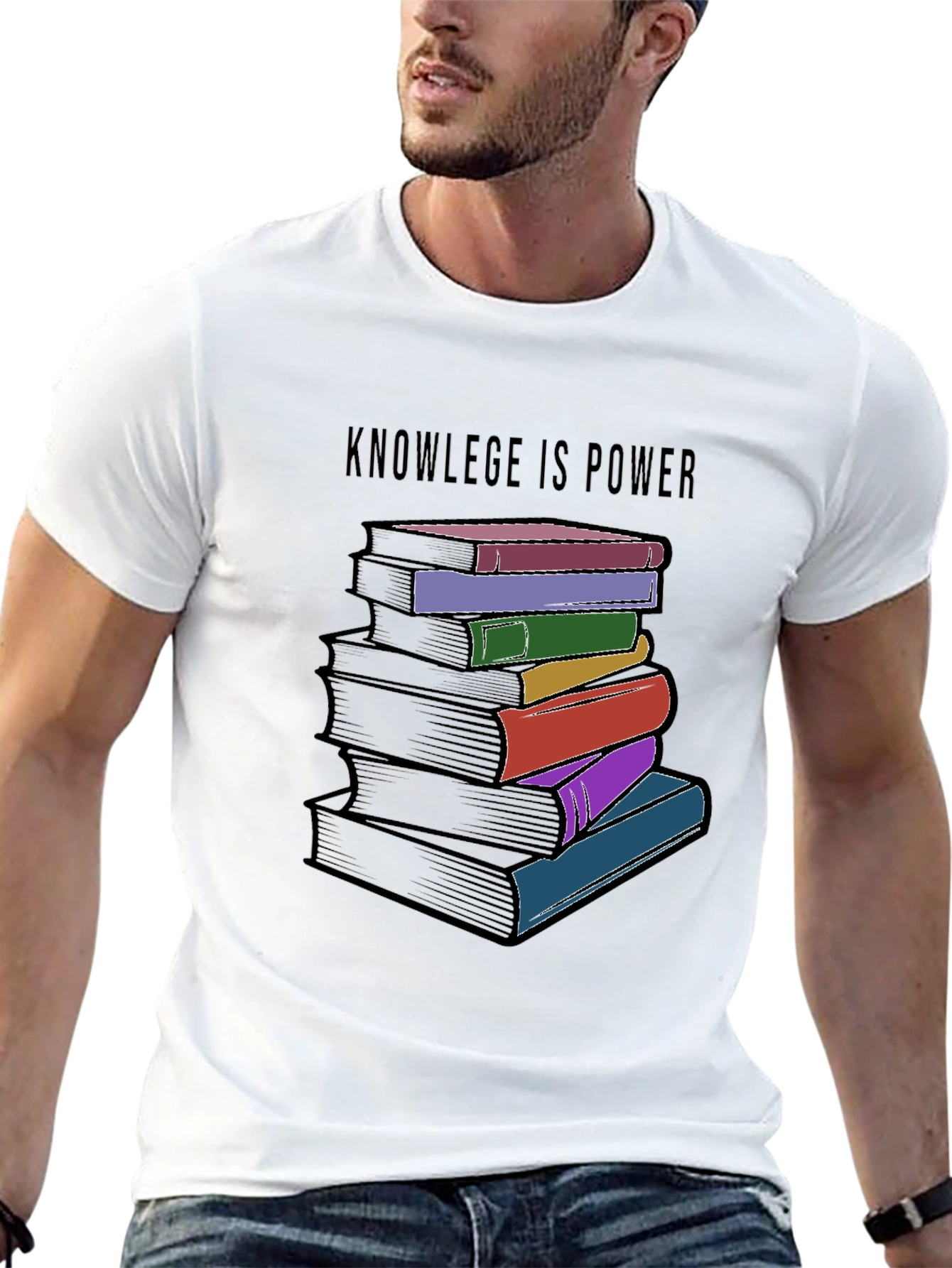 Knowledge is Power Graphic T-Shirt