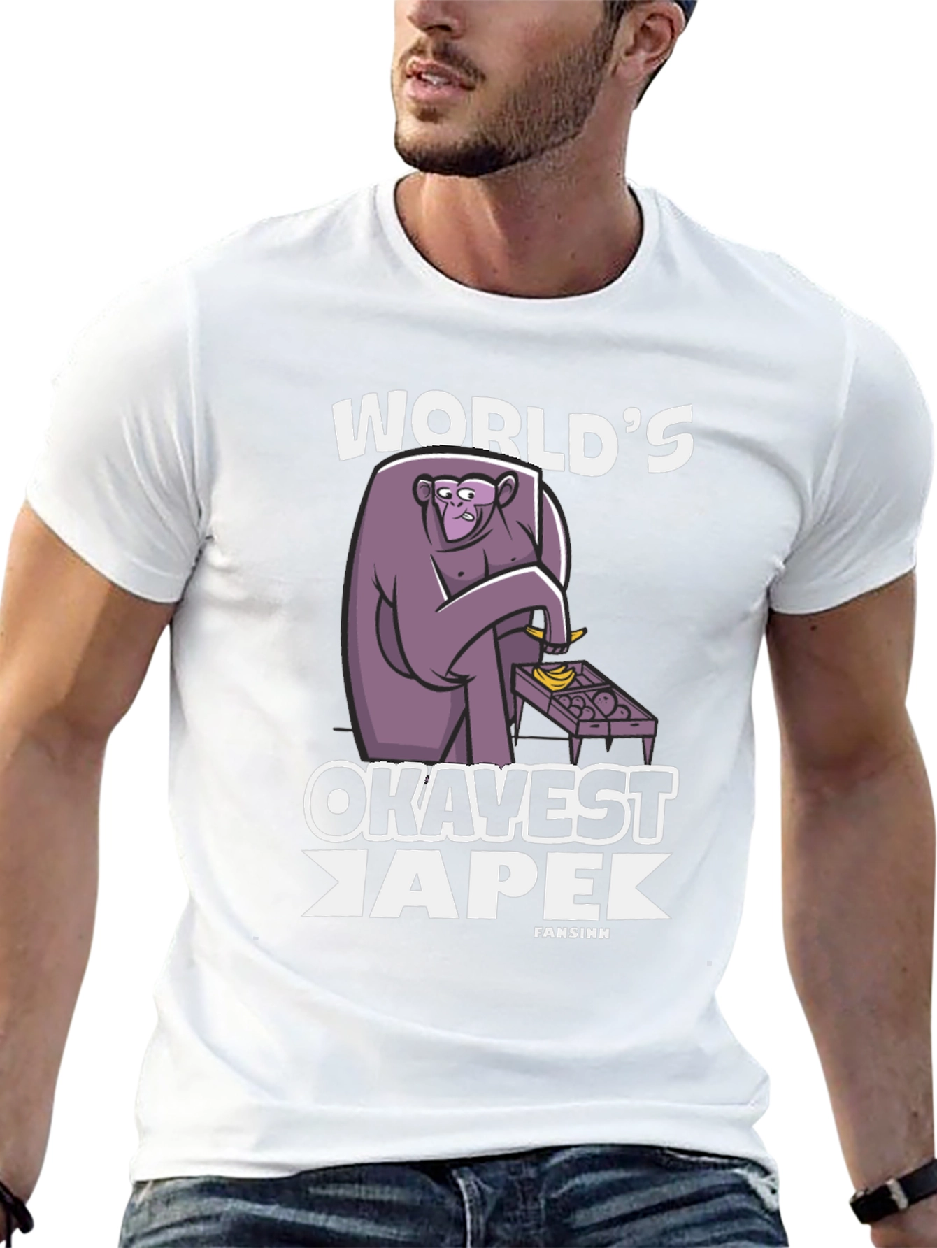 Worlds Okavest Ape T-Shirt