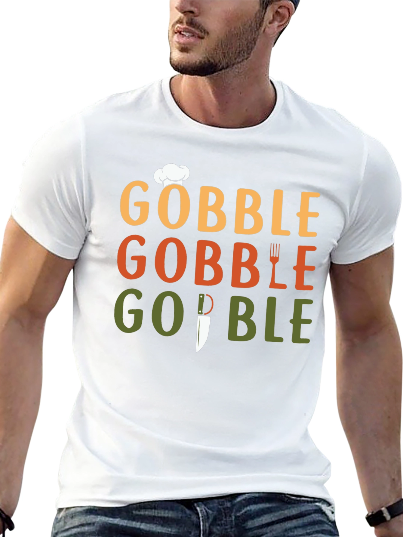 Gobble Thanksgiving T-Shirt