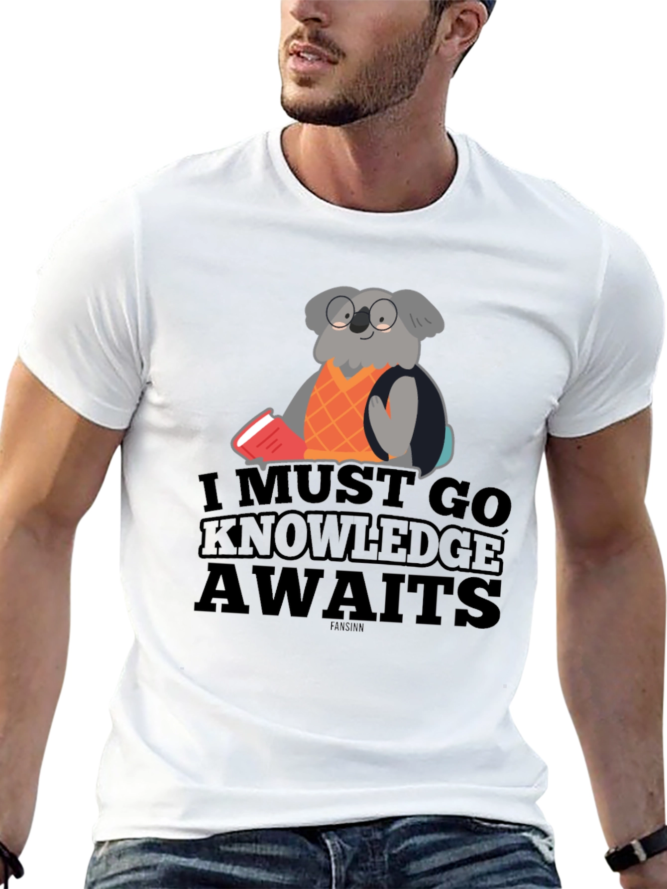 Knowledge Awaits Graphic Tee