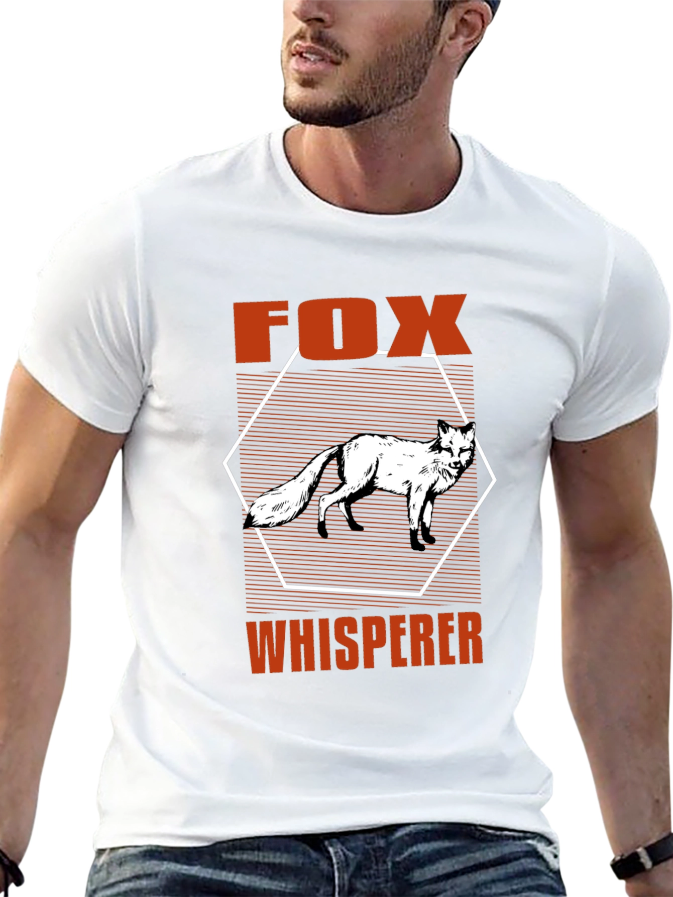 Fox Whisperer Graphic T-Shirt - Mens Black Tee