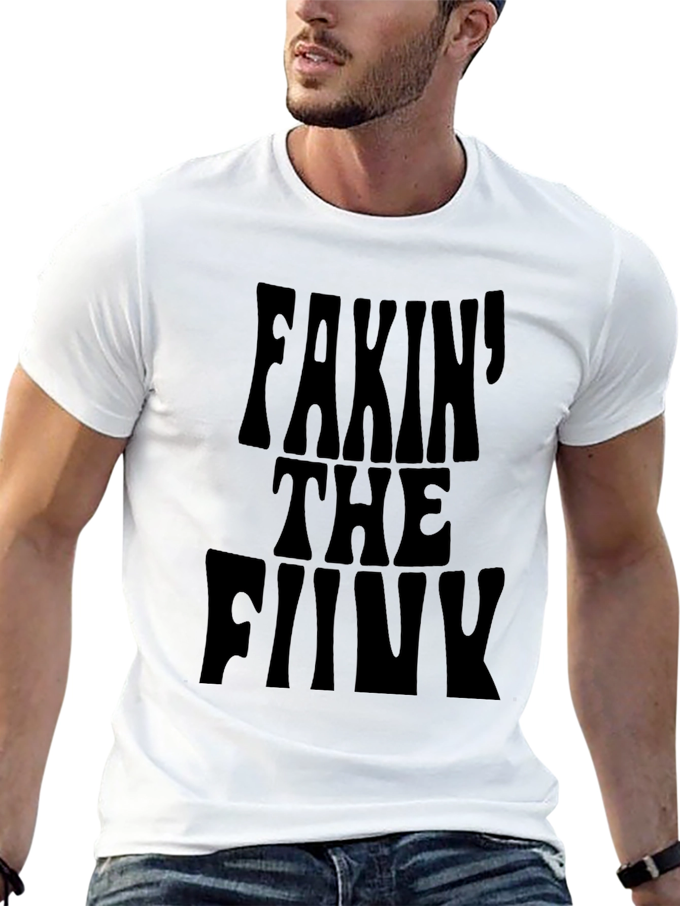 Fakin the Funk Graphic Tee - Retro Style Shirt