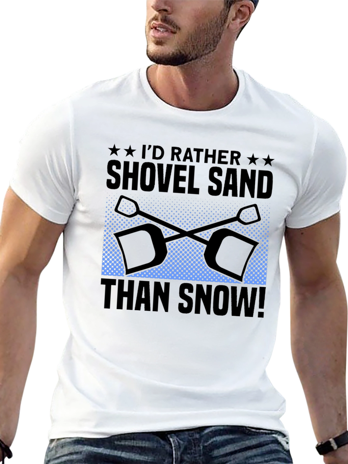 Shovel Sand T-Shirt - Beach Lover Tee